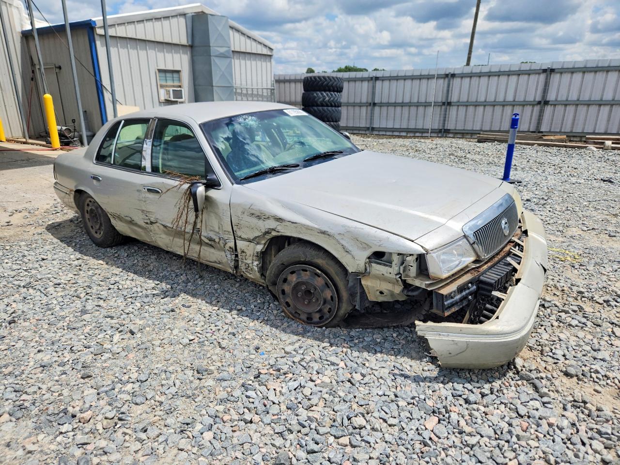 2004 Mercury Grand Marquis Gs Silver vin: 2MEFM74W34X662005