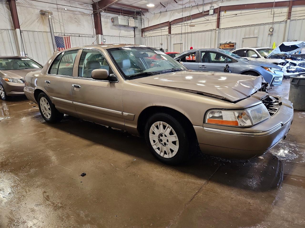 2004 Mercury Grand Marquis Gs Gray vin: 2MEFM74W34X678639