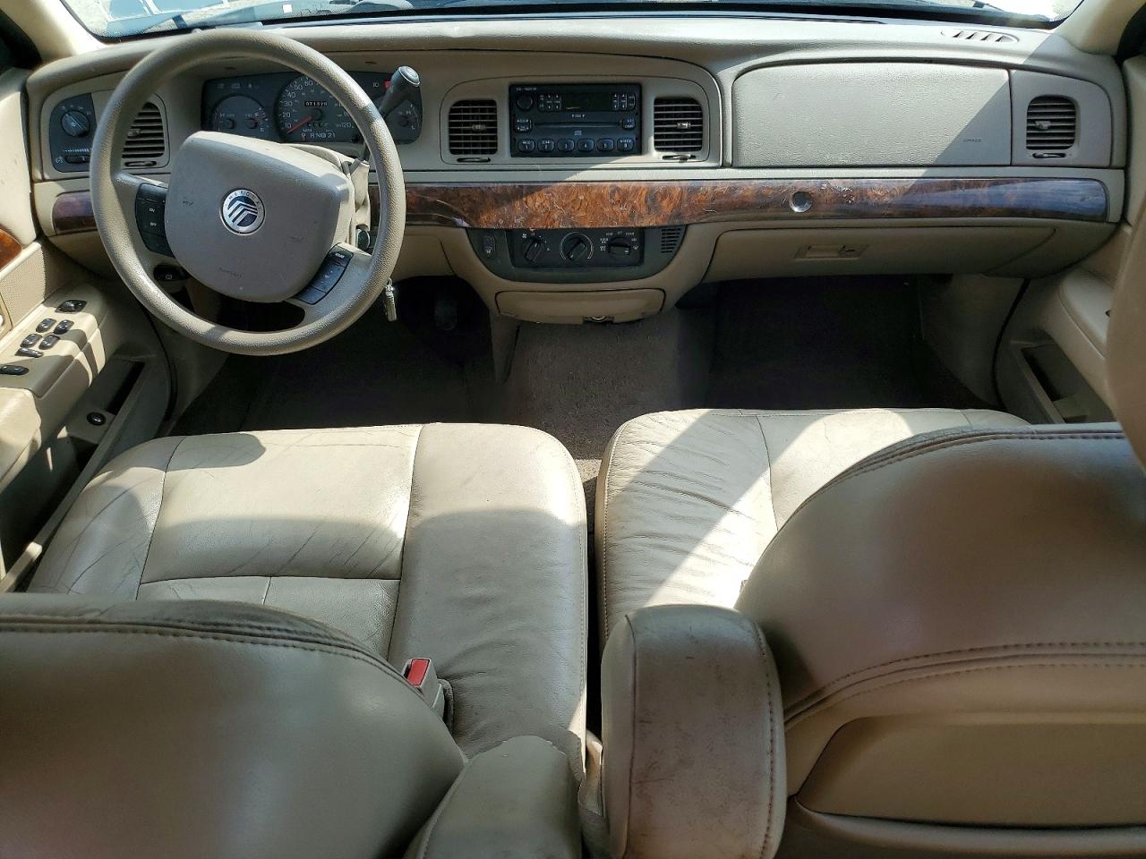 2005 Mercury Grand Marquis Gs Two Tone vin: 2MEFM74W35X604493
