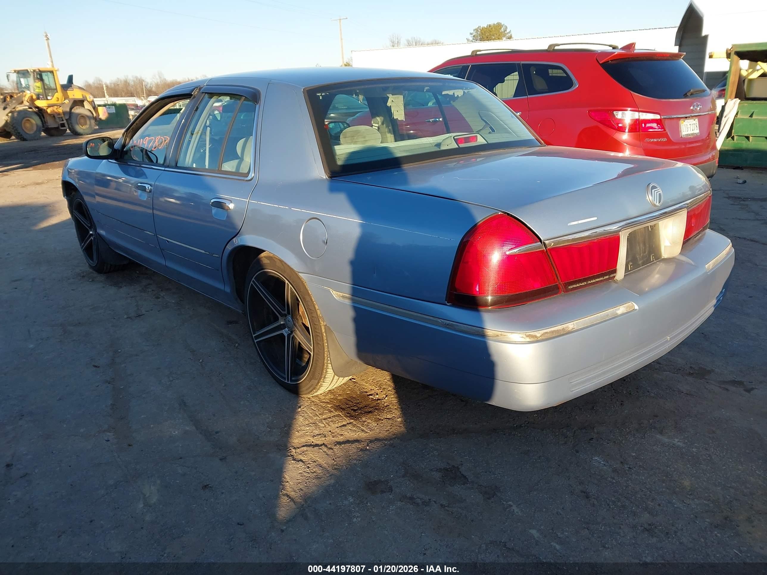 1998 Mercury Grand Marquis   Light Blue vin: 2MEFM74W3WX607234