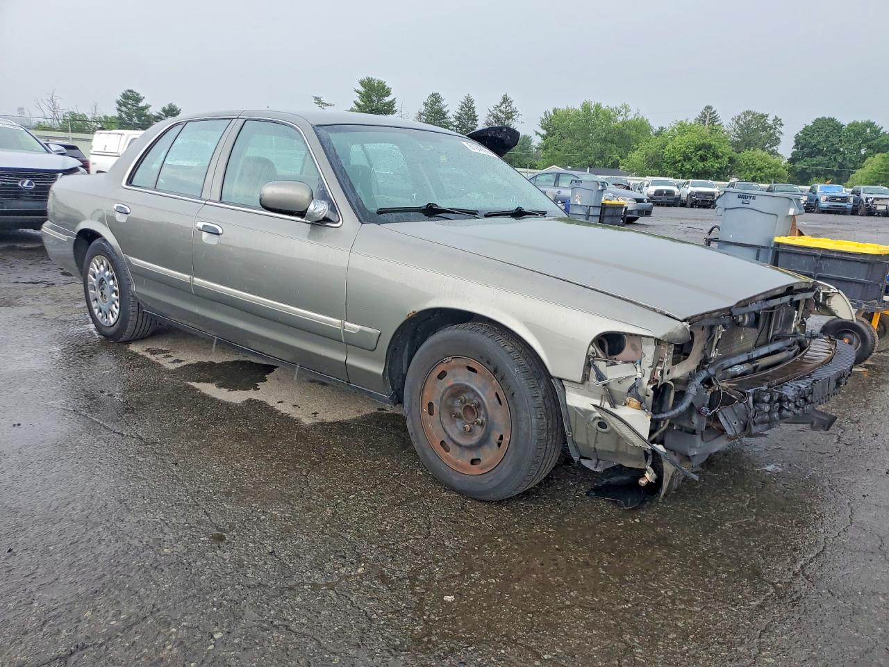 2003 Mercury Grand Marquis Gs Gray vin: 2MEFM74W43X686019