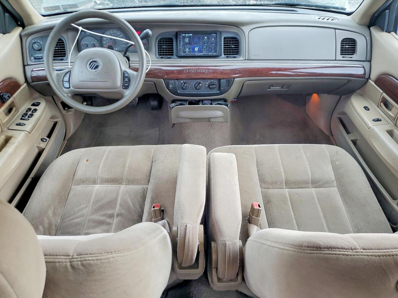 2003 Mercury Grand Marquis Gs Gray vin: 2MEFM74W43X686019