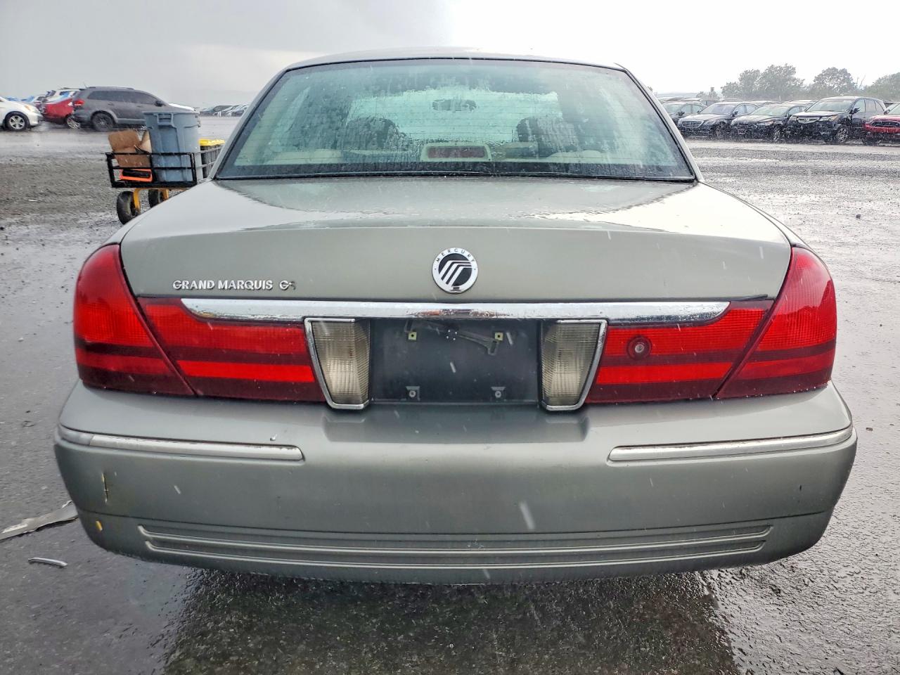 2003 Mercury Grand Marquis Gs Gray vin: 2MEFM74W43X686019