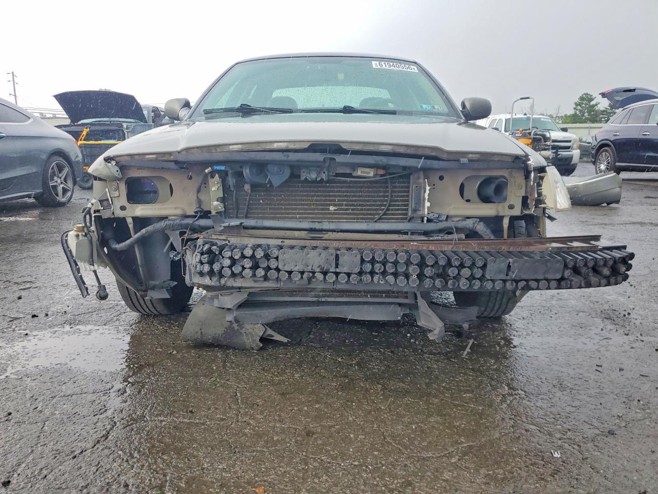 2003 Mercury Grand Marquis Gs Gray vin: 2MEFM74W43X686019