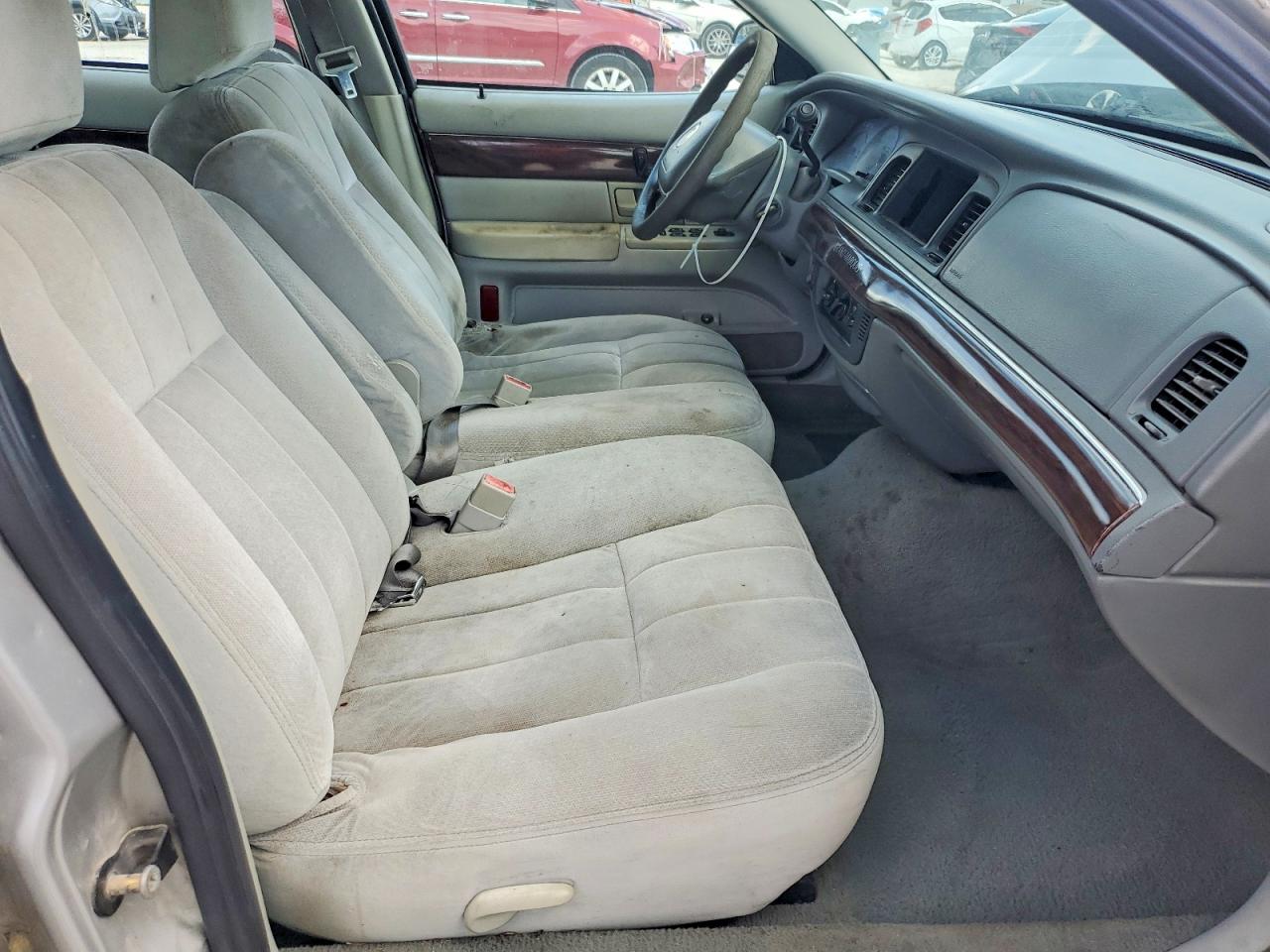 2003 Mercury Grand Marquis Gs Silver vin: 2MEFM74W43X687347