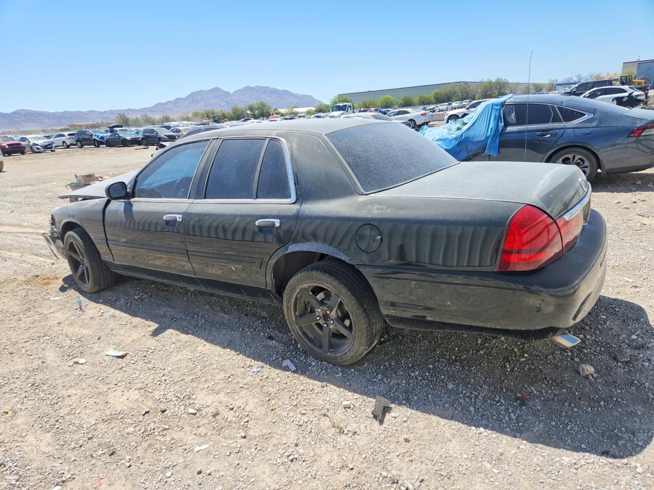 2005 Mercury Grand Marquis Gs Black vin: 2MEFM74W45X603742