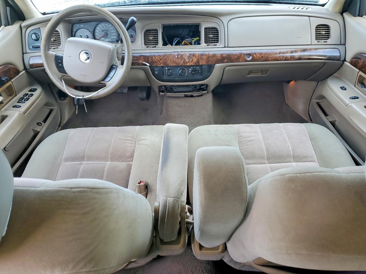 2005 Mercury Grand Marquis Gs Beige vin: 2MEFM74W45X639611