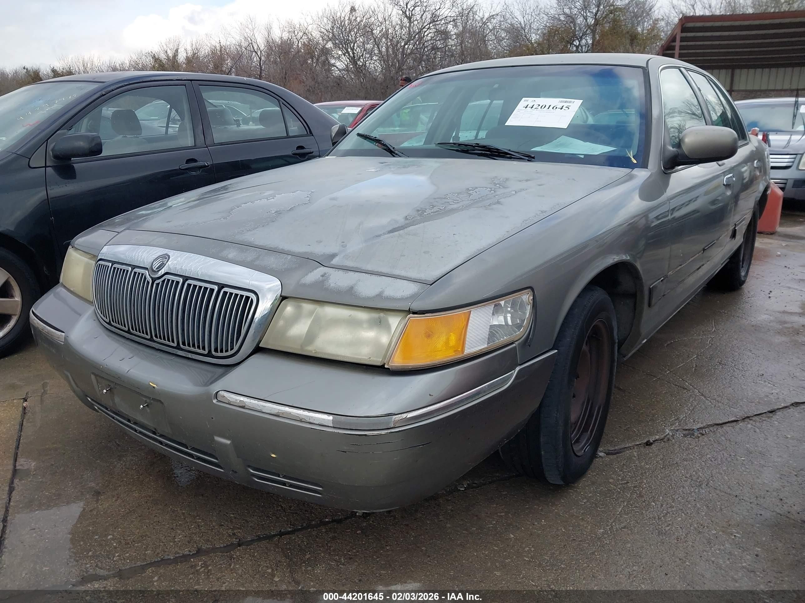 1998 Mercury Grand Marquis   Brown vin: 2MEFM74W4WX606111