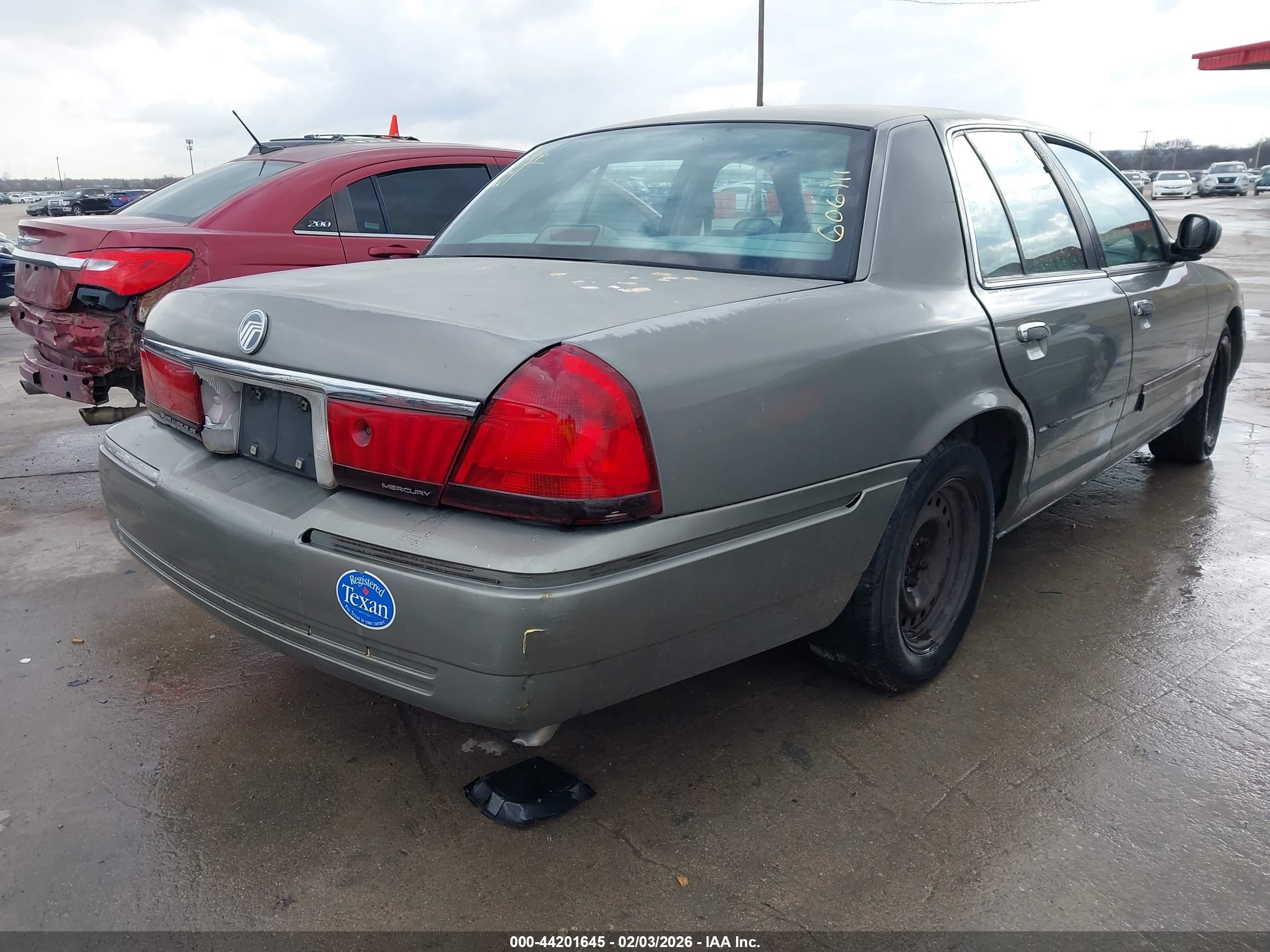1998 Mercury Grand Marquis   Brown vin: 2MEFM74W4WX606111