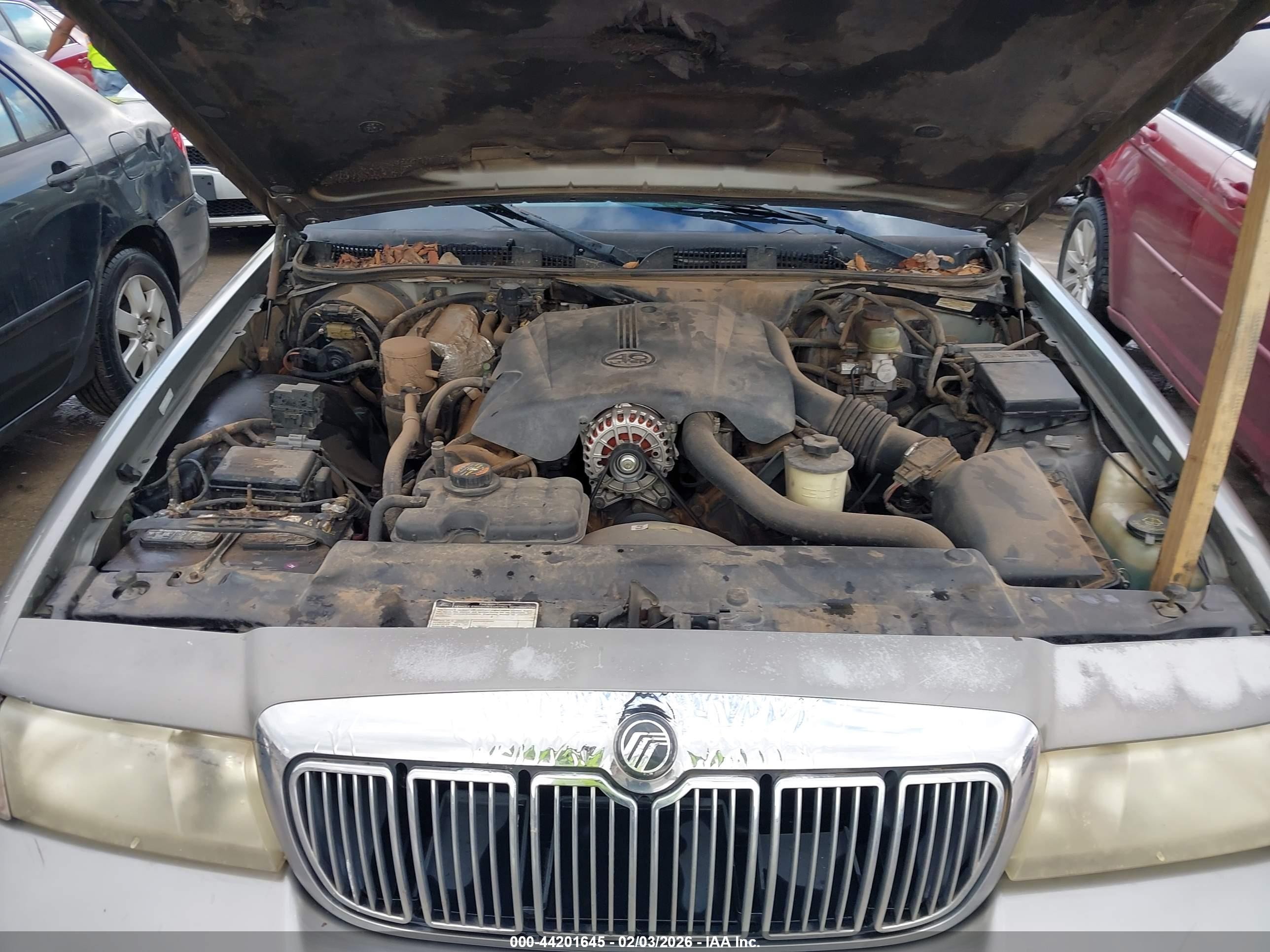 1998 Mercury Grand Marquis   Brown vin: 2MEFM74W4WX606111