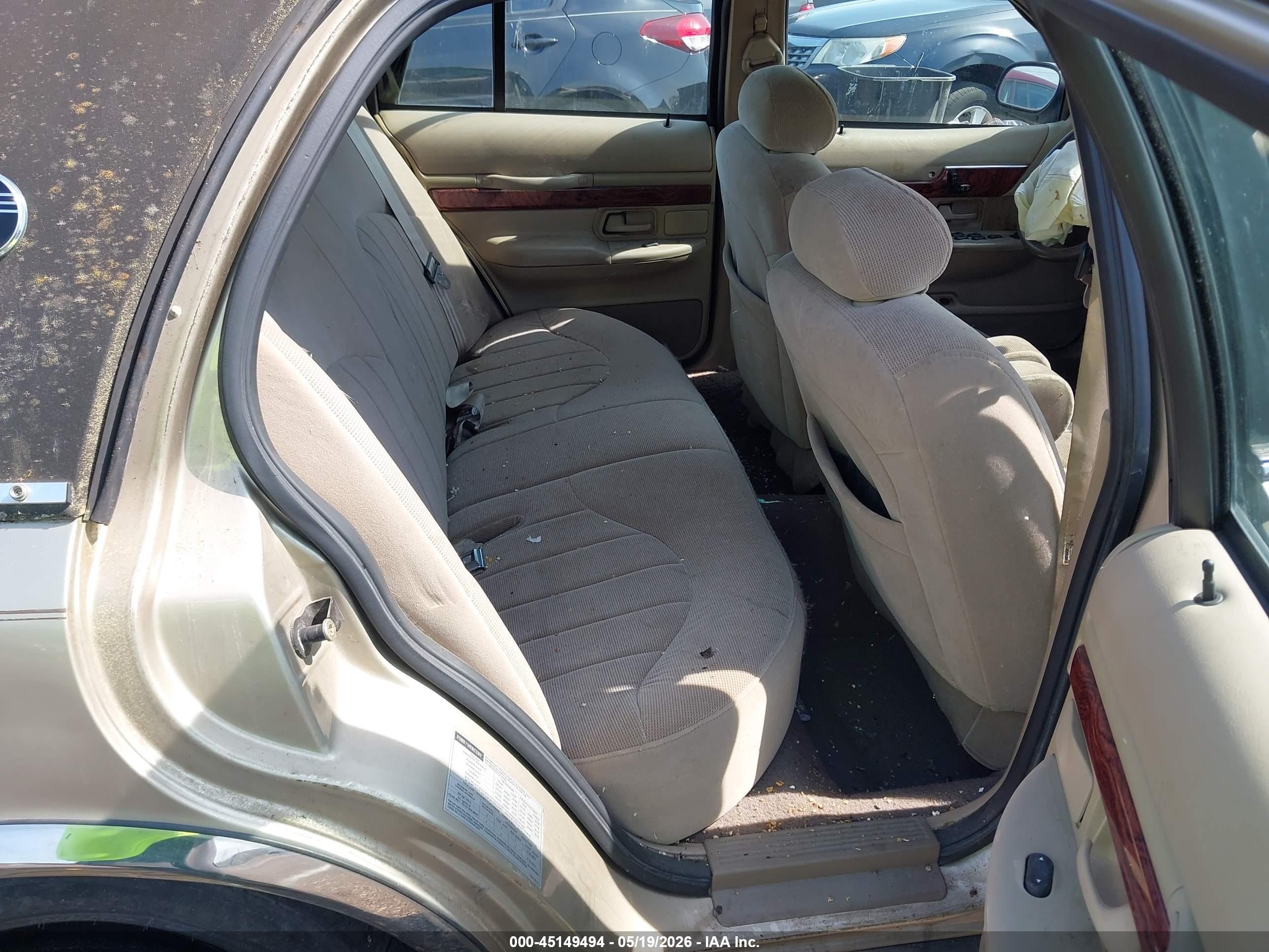 2000 Mercury Grand Marquis Gs Tan vin: 2MEFM74W4YX682642