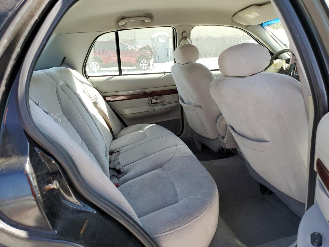 2002 Mercury Grand Marquis Gs Черный vin: 2MEFM74W52X665758