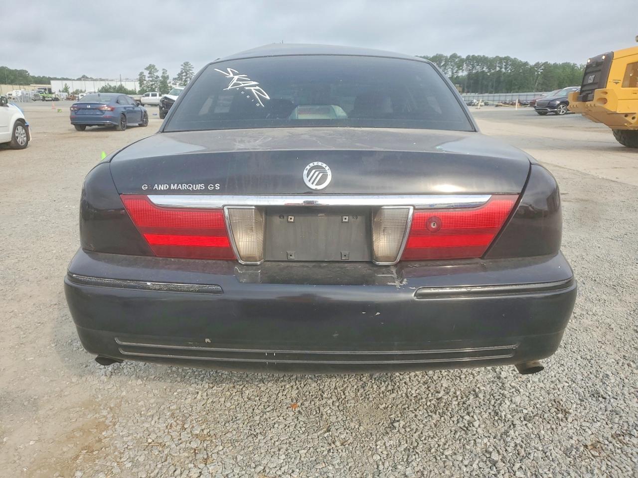 2003 Mercury Grand Marquis Gs Black vin: 2MEFM74W53X606517