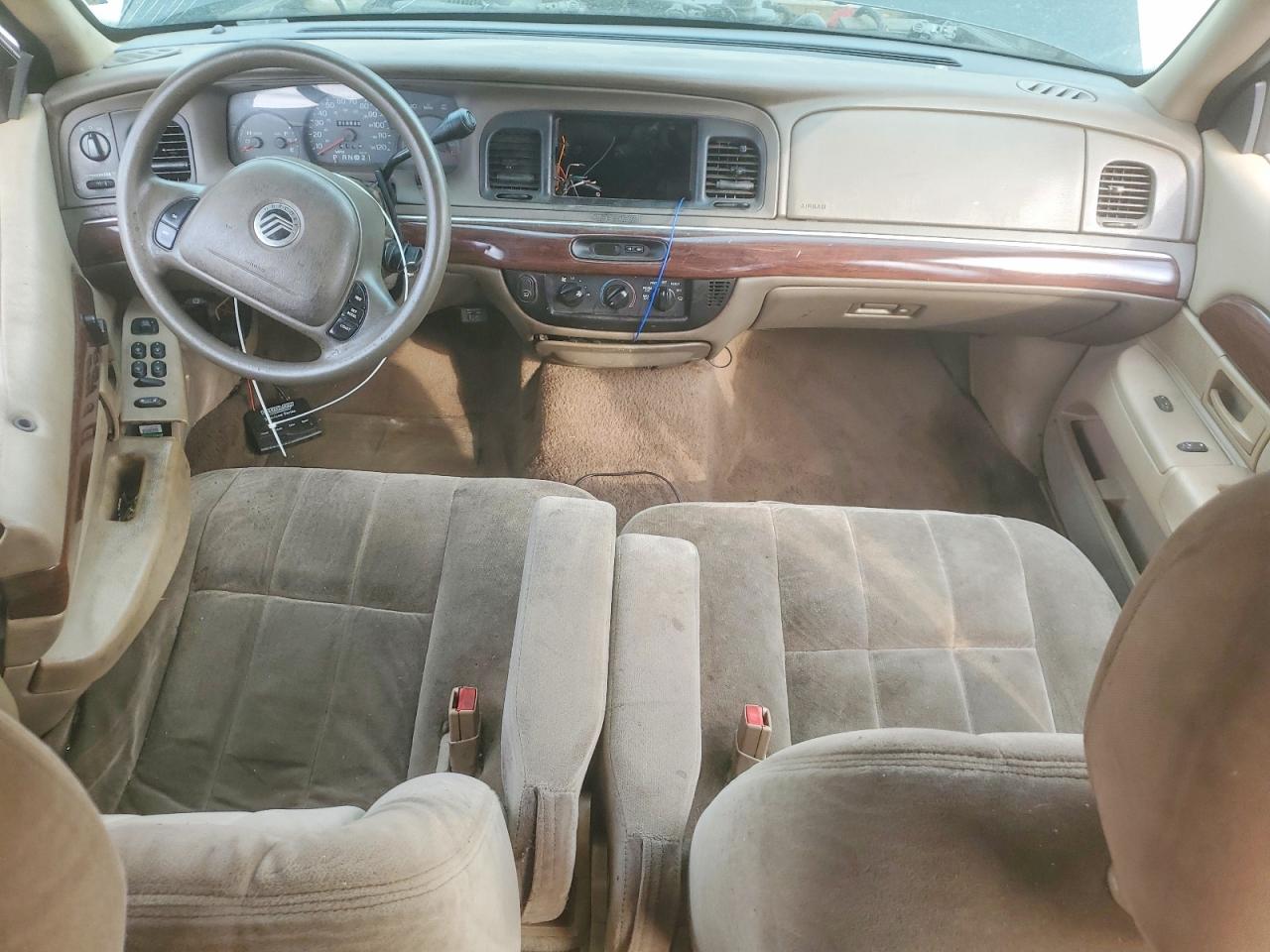 2003 Mercury Grand Marquis Gs Black vin: 2MEFM74W53X606517