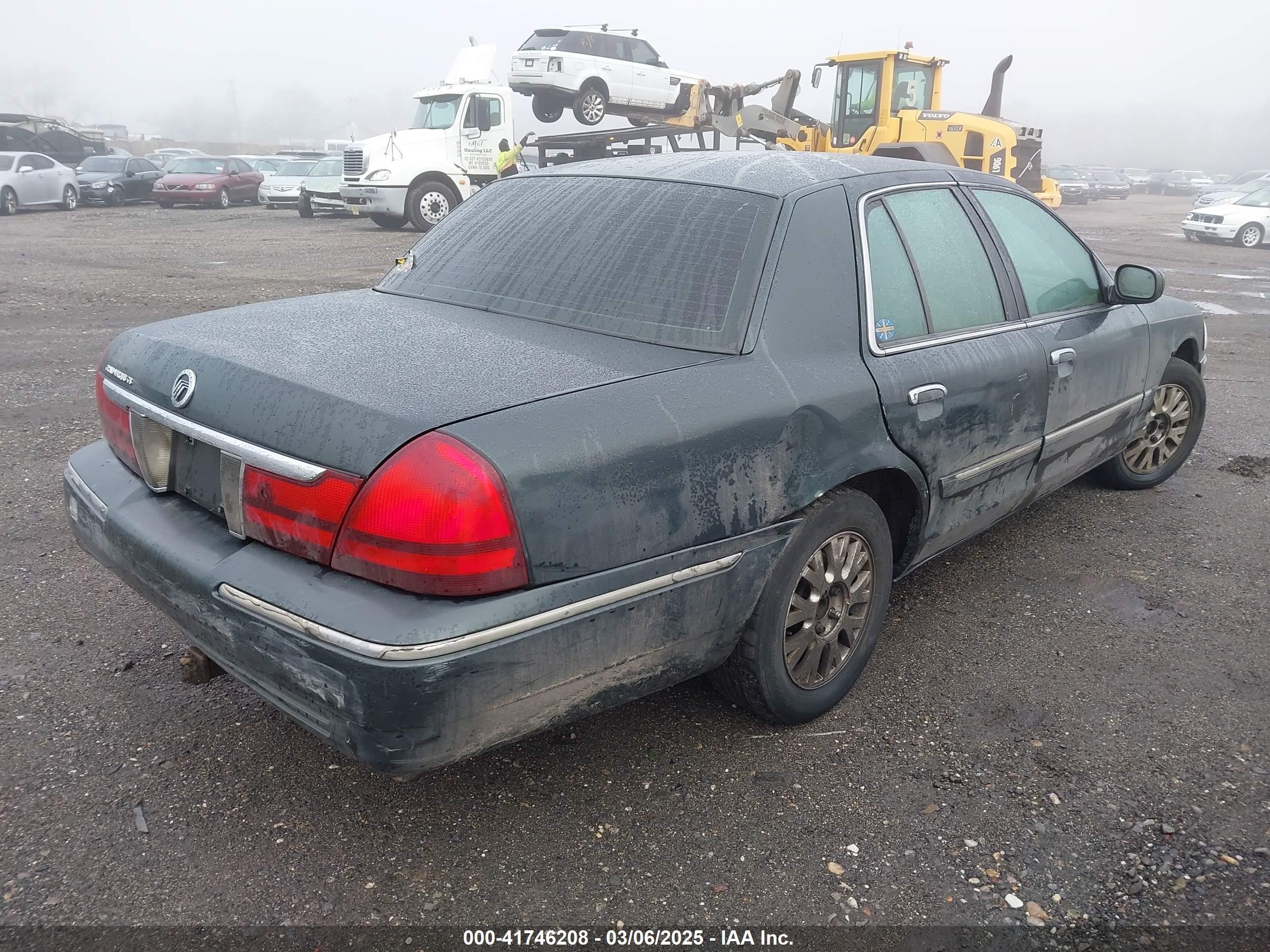 2003 Mercury Grand Marquis Gs Green vin: 2MEFM74W53X640795