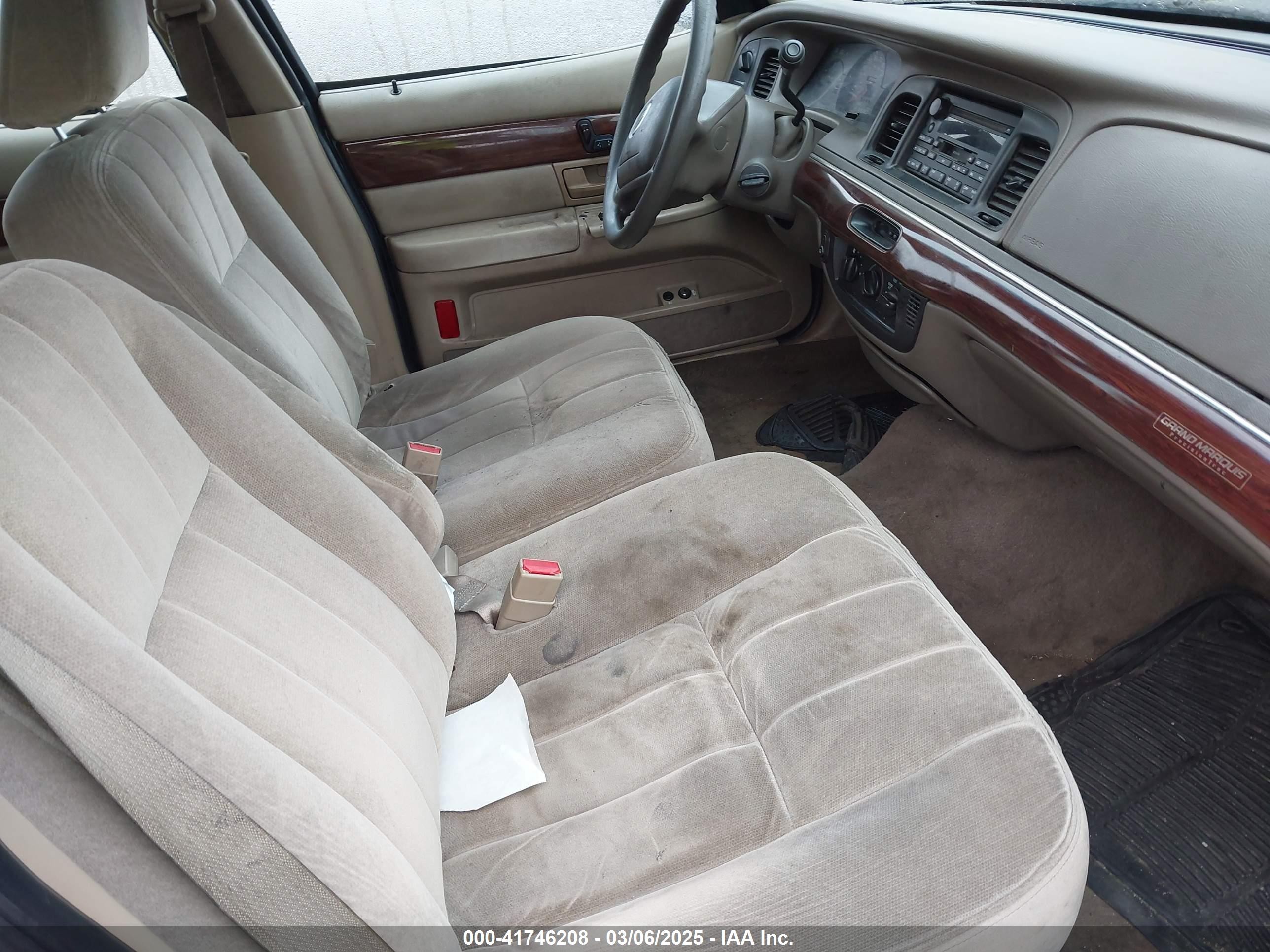 2003 Mercury Grand Marquis Gs Green vin: 2MEFM74W53X640795