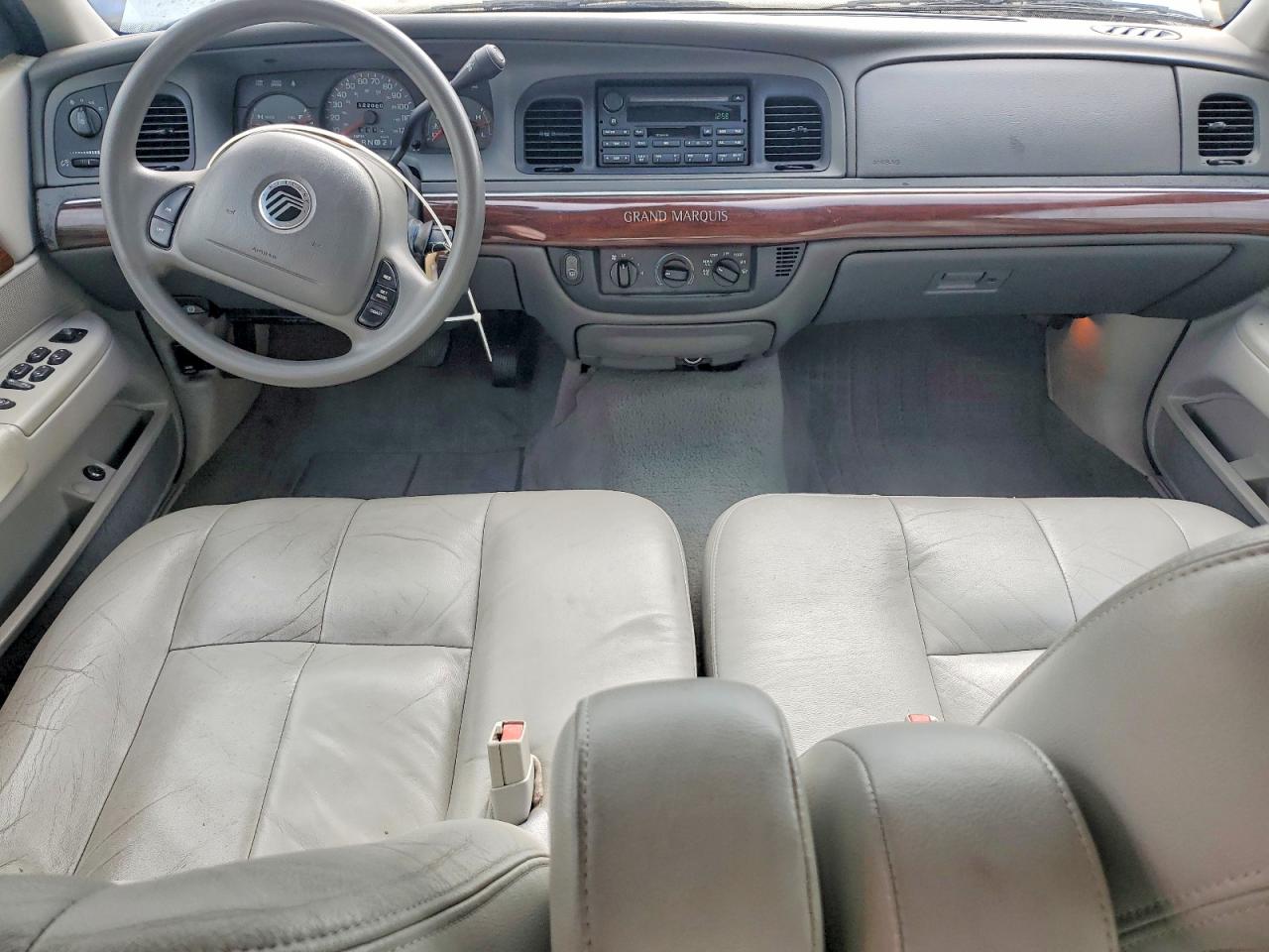 2004 Mercury Grand Marquis Gs Blue vin: 2MEFM74W54X616921