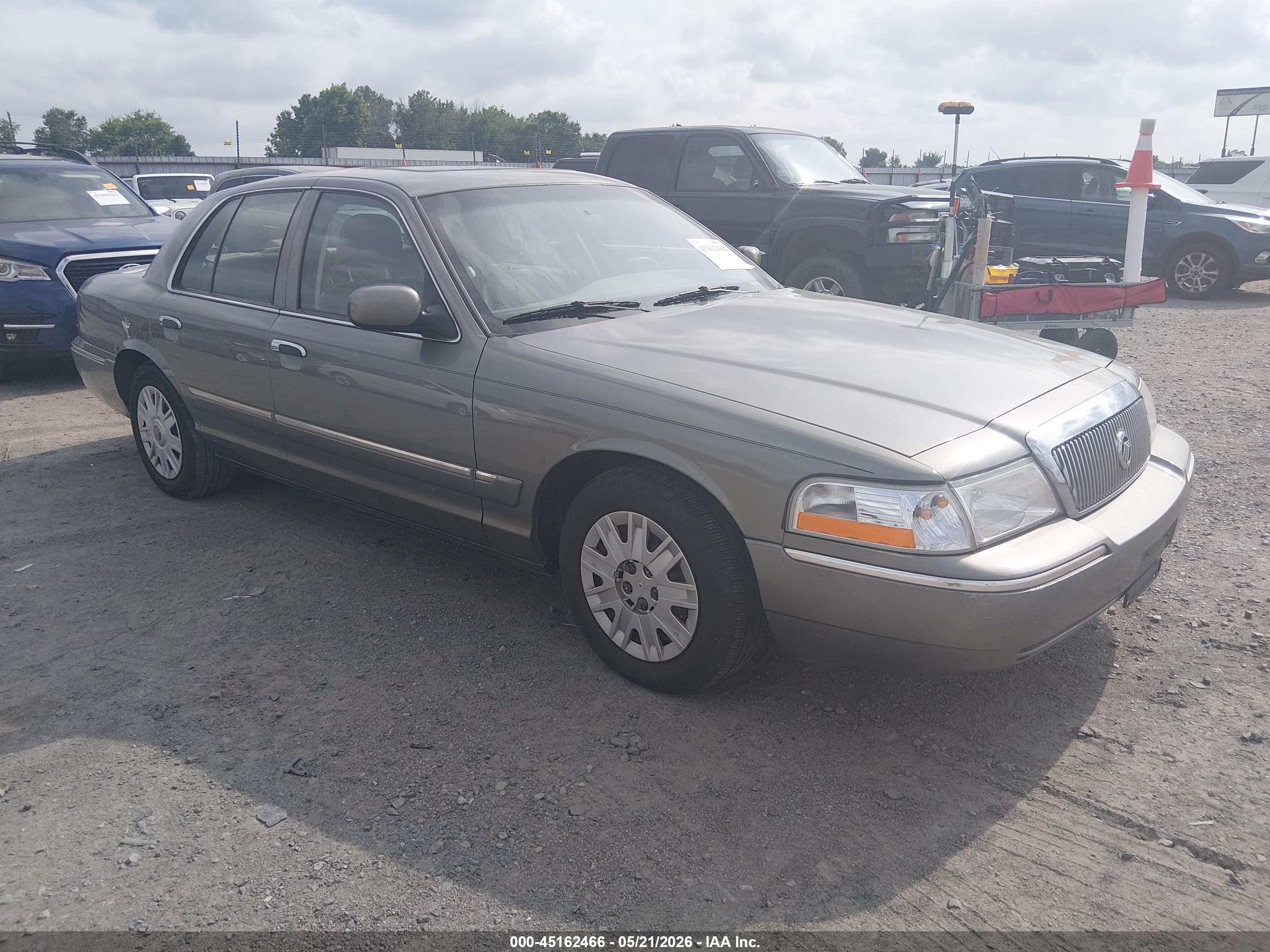 2004 Mercury Grand Marquis Gs Teal vin: 2MEFM74W54X642466