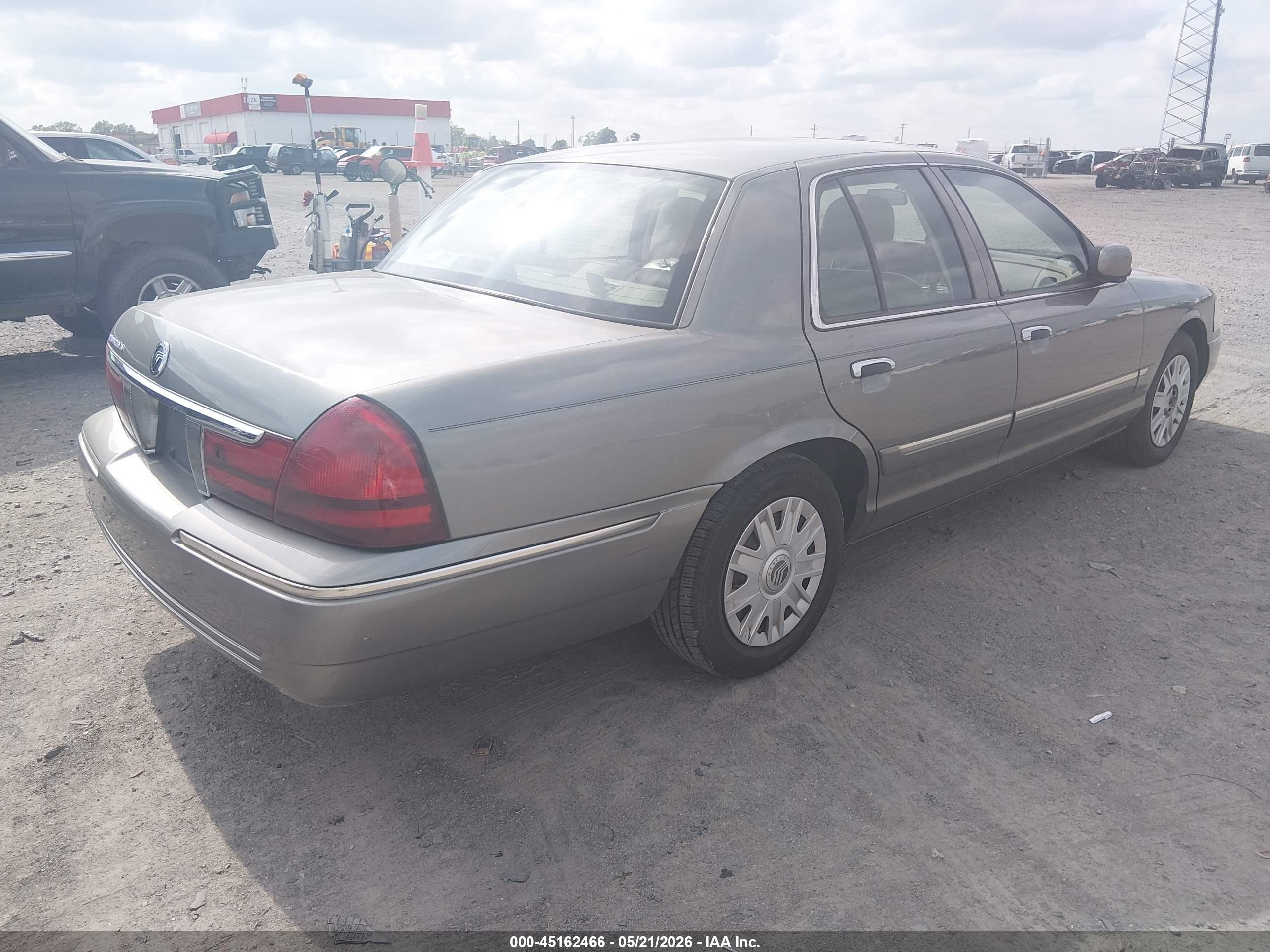 2004 Mercury Grand Marquis Gs Teal vin: 2MEFM74W54X642466