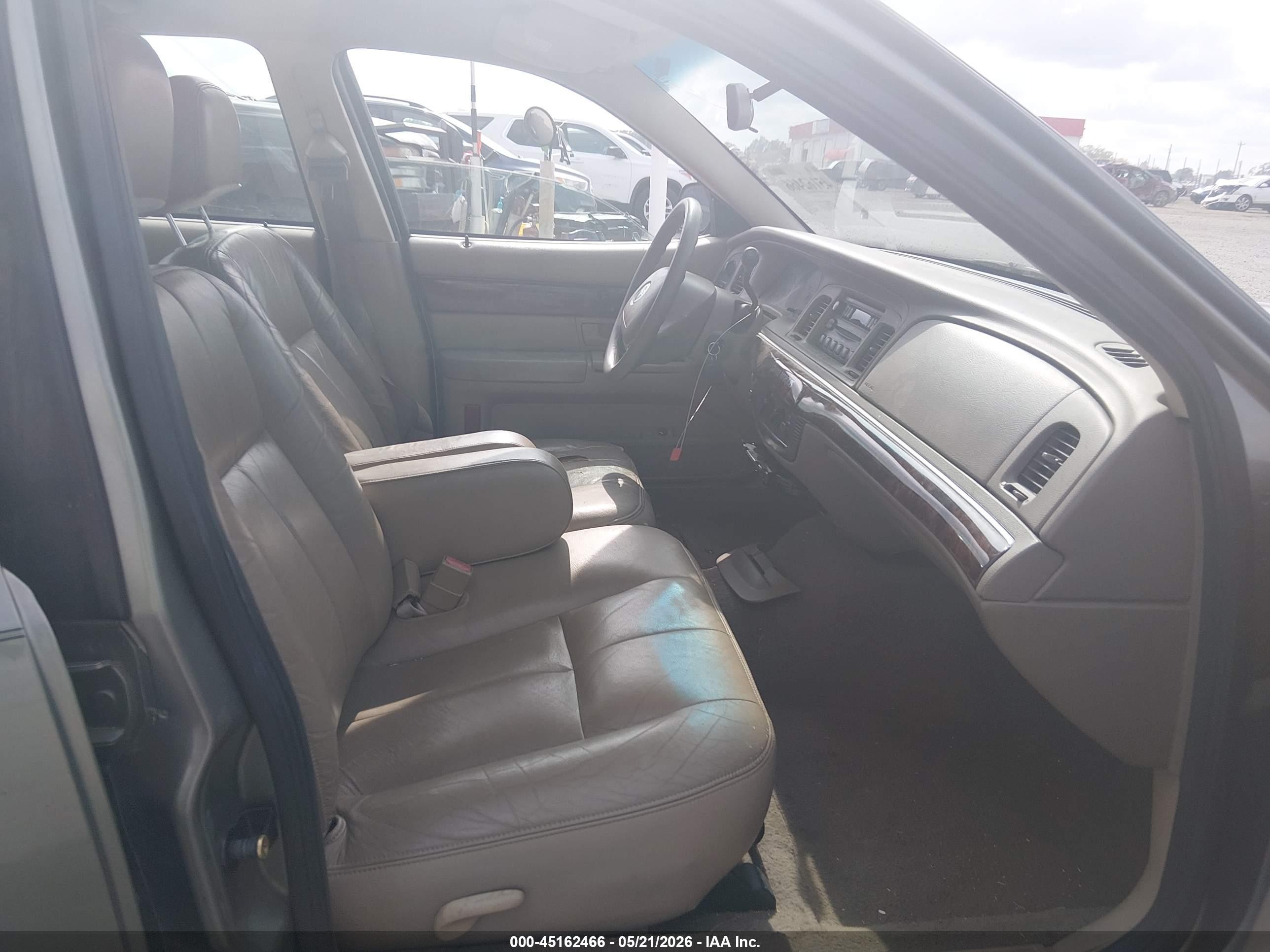 2004 Mercury Grand Marquis Gs Teal vin: 2MEFM74W54X642466