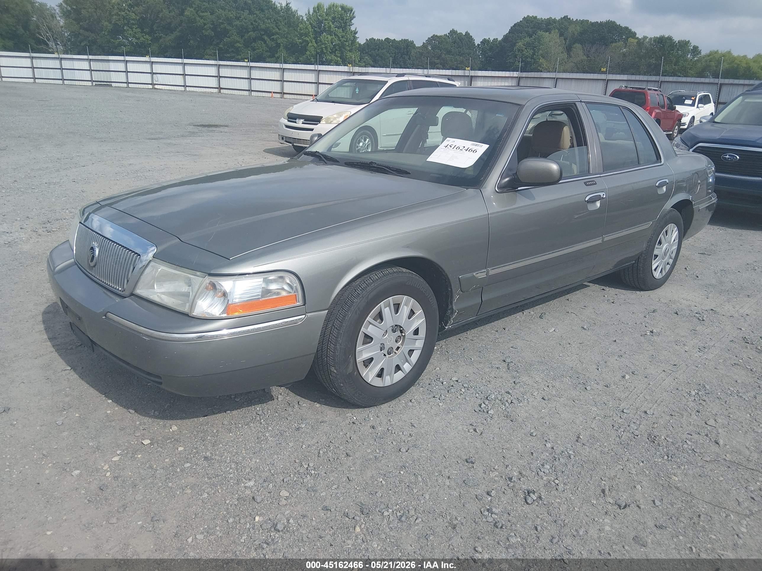 2004 Mercury Grand Marquis Gs Teal vin: 2MEFM74W54X642466