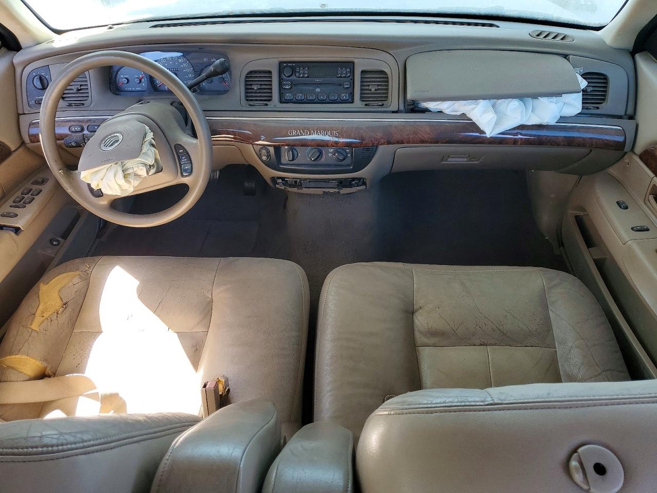 2004 Mercury Grand Marquis Gs Gold vin: 2MEFM74W54X646842