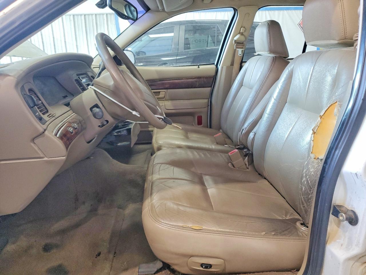 2004 Mercury Grand Marquis Gs White vin: 2MEFM74W54X664094