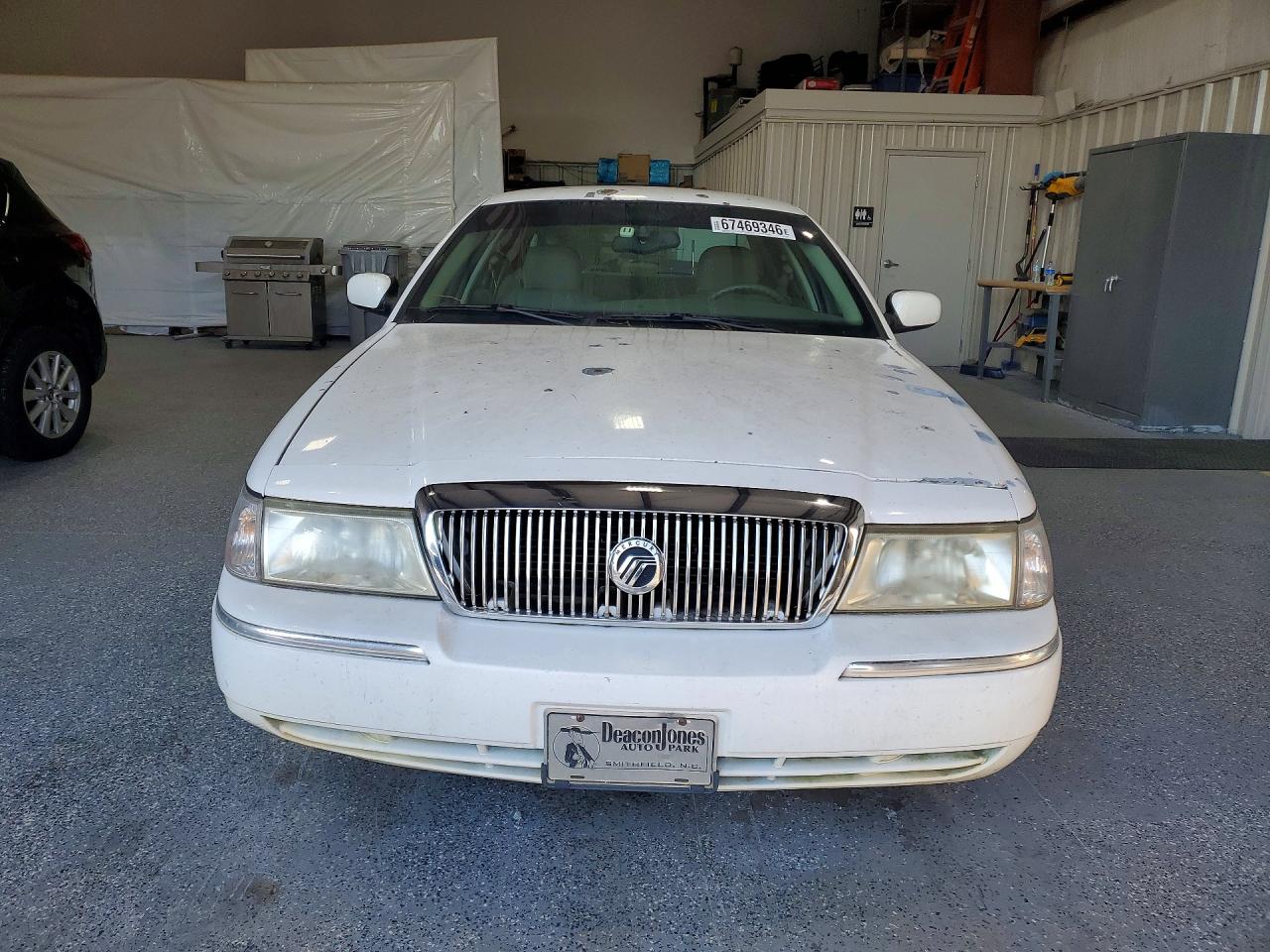 2004 Mercury Grand Marquis Gs White vin: 2MEFM74W54X664094