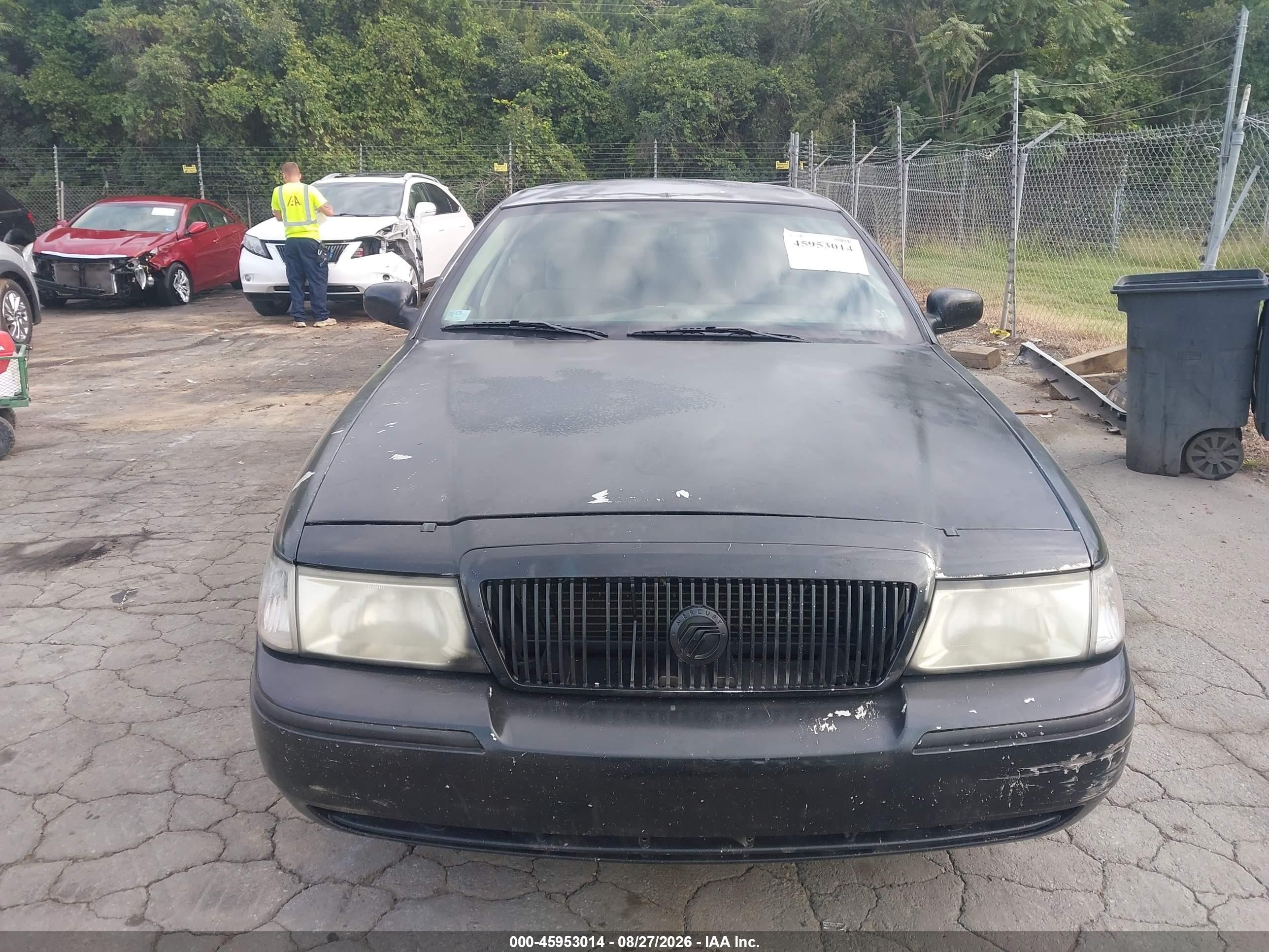 2005 Mercury Grand Marquis Gs Black vin: 2MEFM74W55X606651