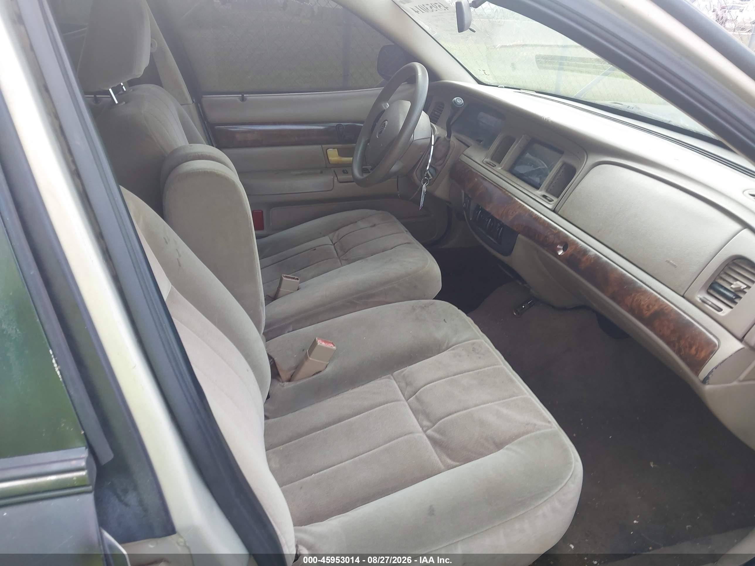 2005 Mercury Grand Marquis Gs Black vin: 2MEFM74W55X606651