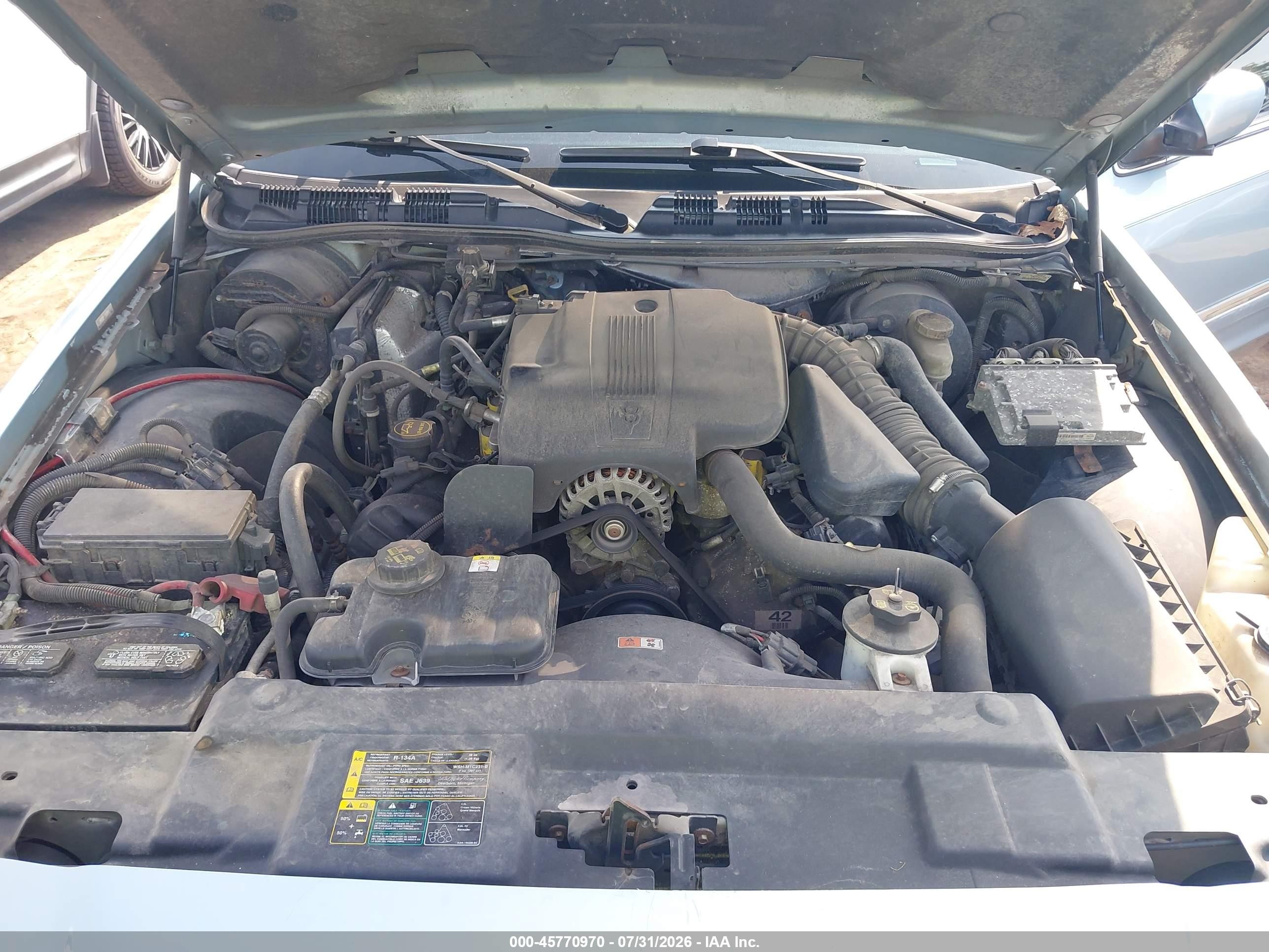 2005 Mercury Grand Marquis Gs Blue vin: 2MEFM74W55X625748
