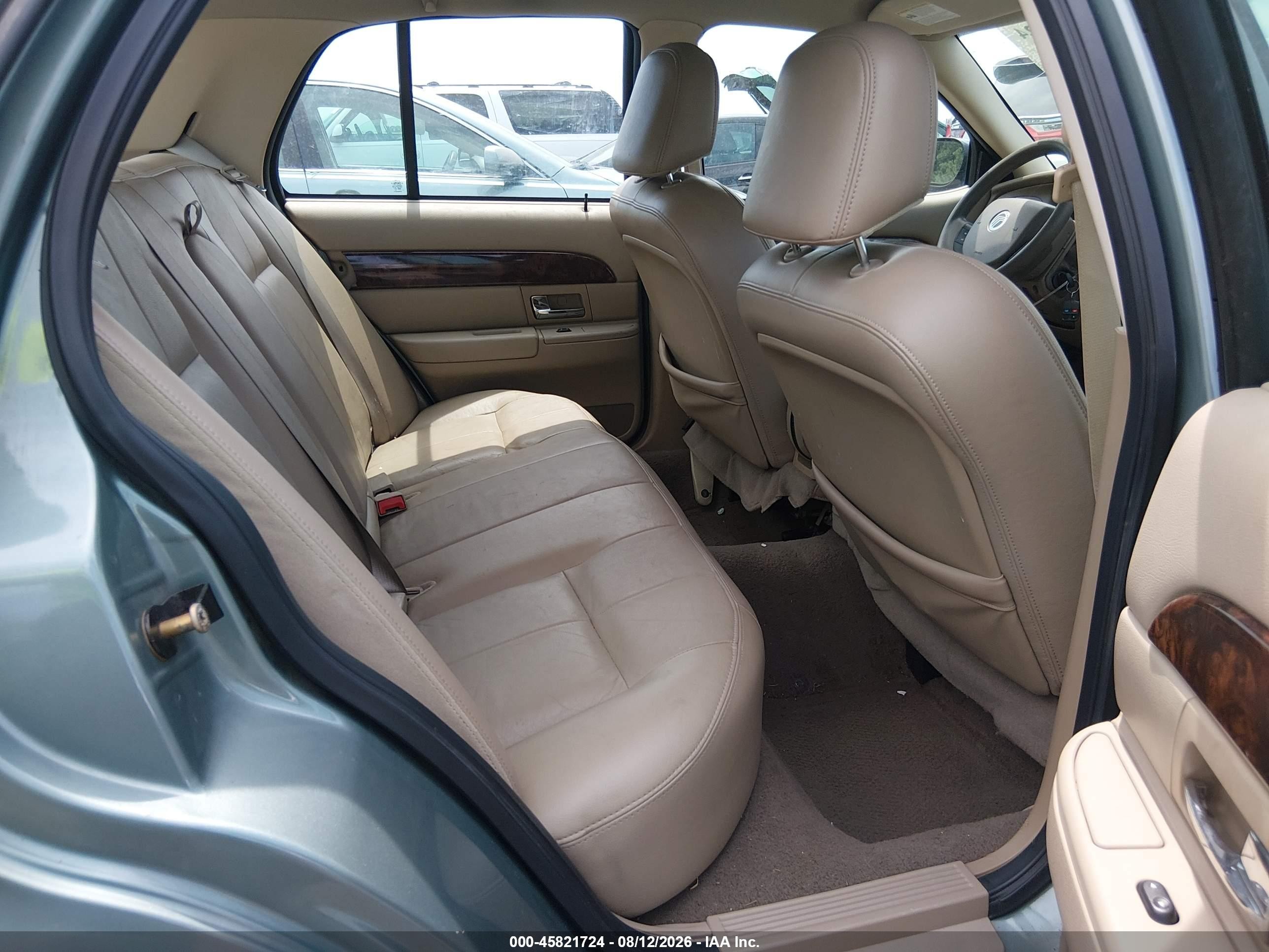 2005 Mercury Grand Marquis Gs Green vin: 2MEFM74W55X671354