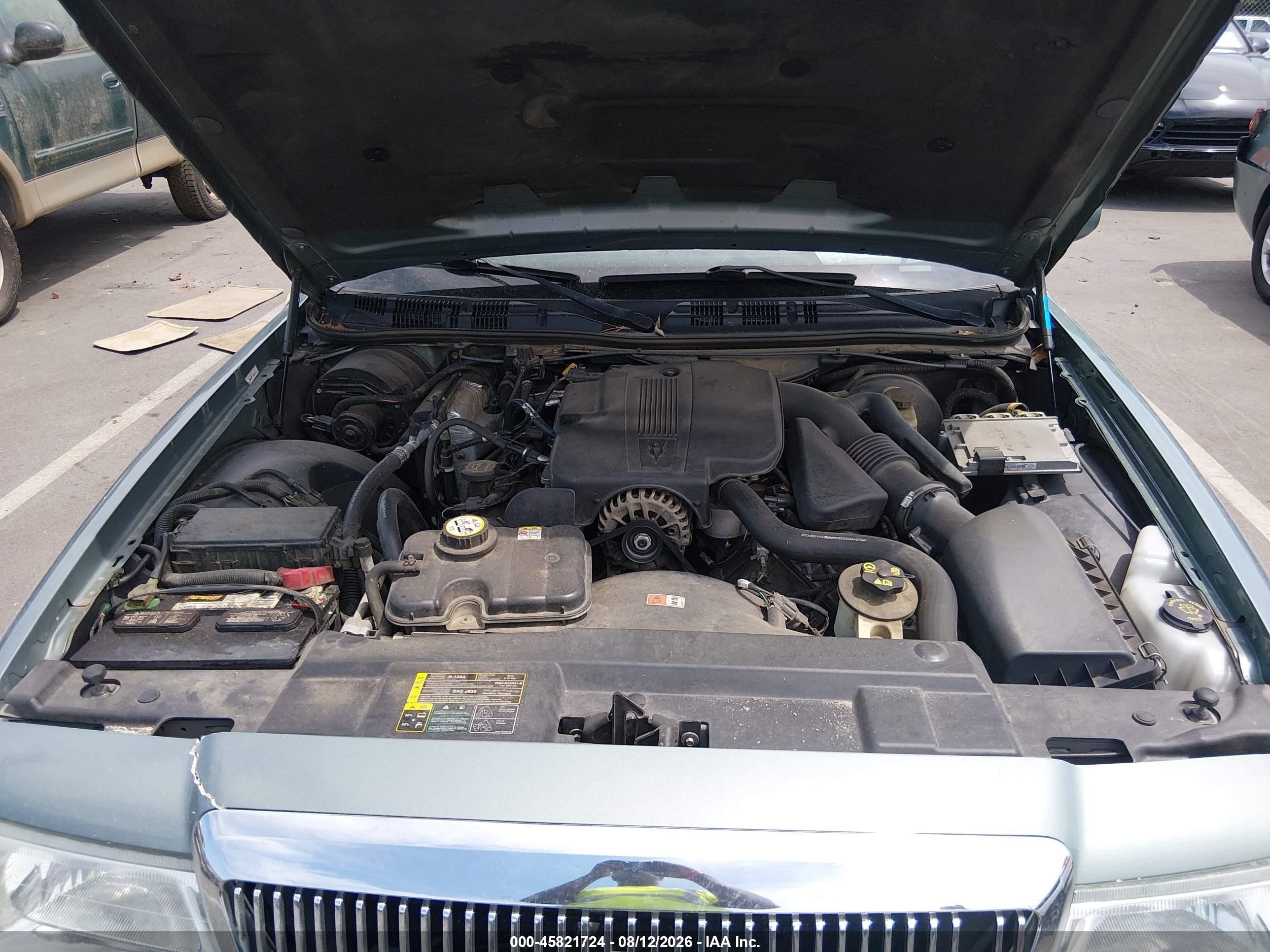 2005 Mercury Grand Marquis Gs Green vin: 2MEFM74W55X671354