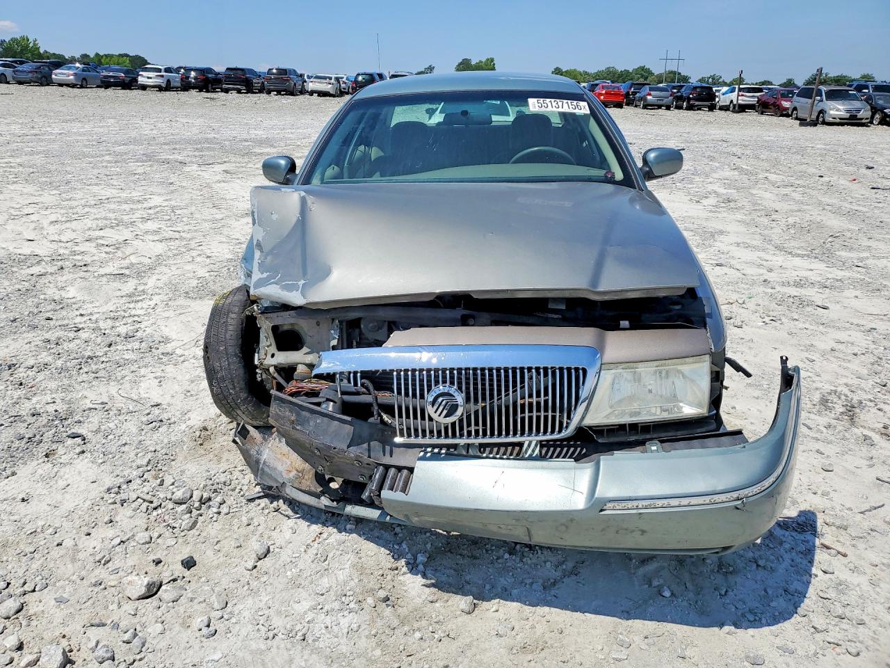 2005 Mercury Grand Marquis Gs Gray vin: 2MEFM74W55X672018