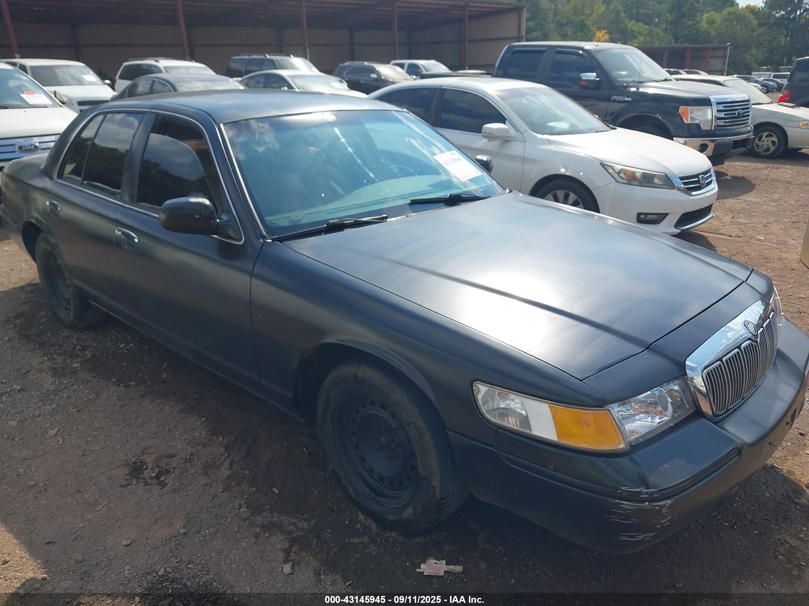 1998 Mercury Grand Marquis   Черный vin: 2MEFM74W5WX607915