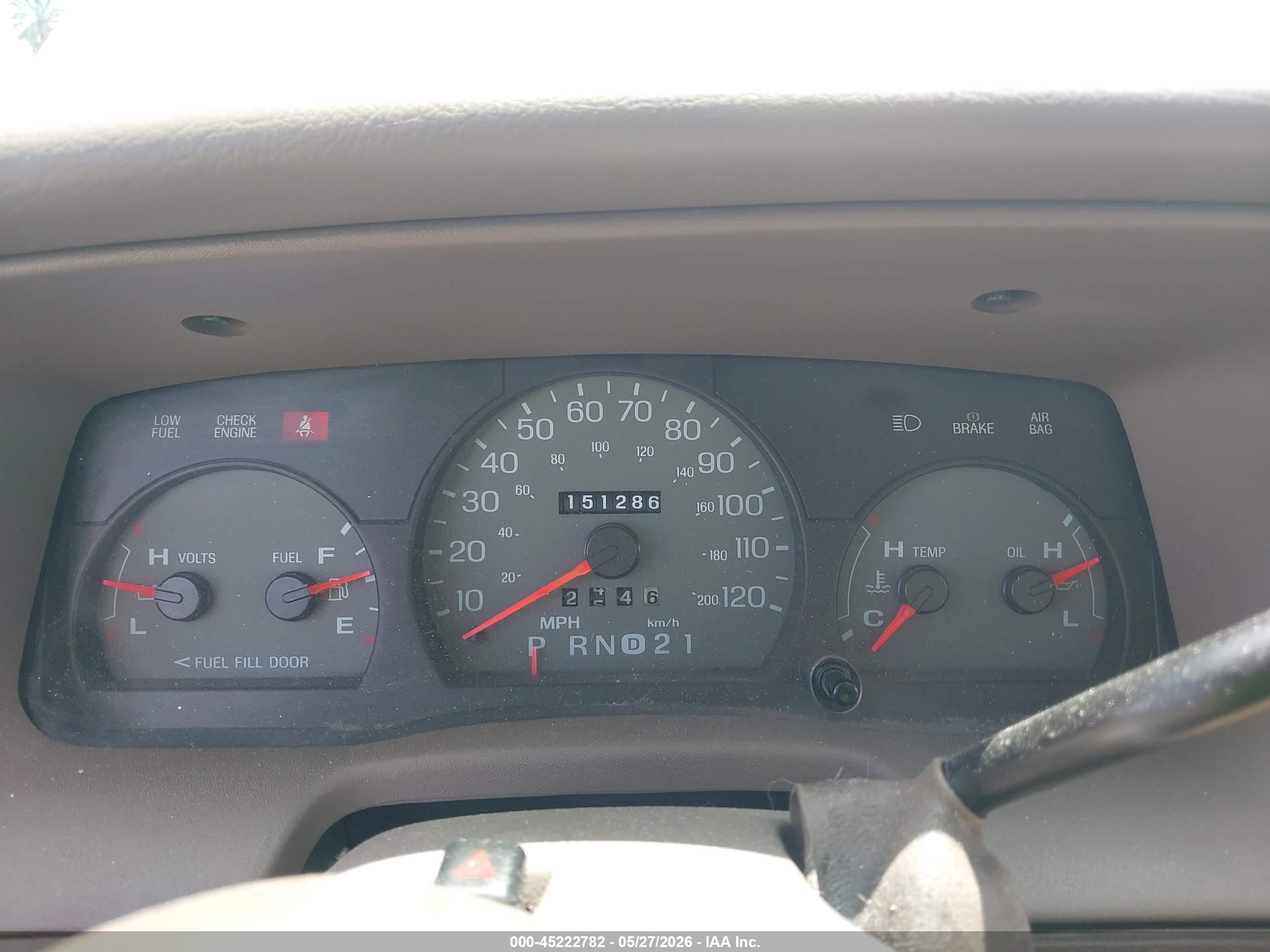 1998 Mercury Grand Marquis   Tan vin: 2MEFM74W5WX646522