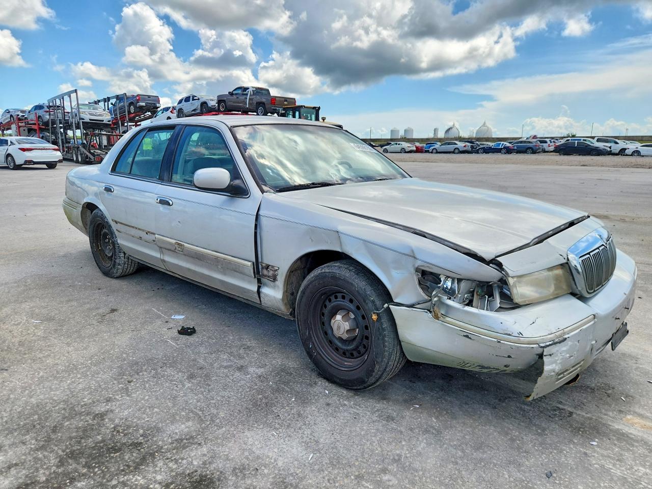 1998 Mercury Grand Marquis Gs Gray vin: 2MEFM74W5WX689905