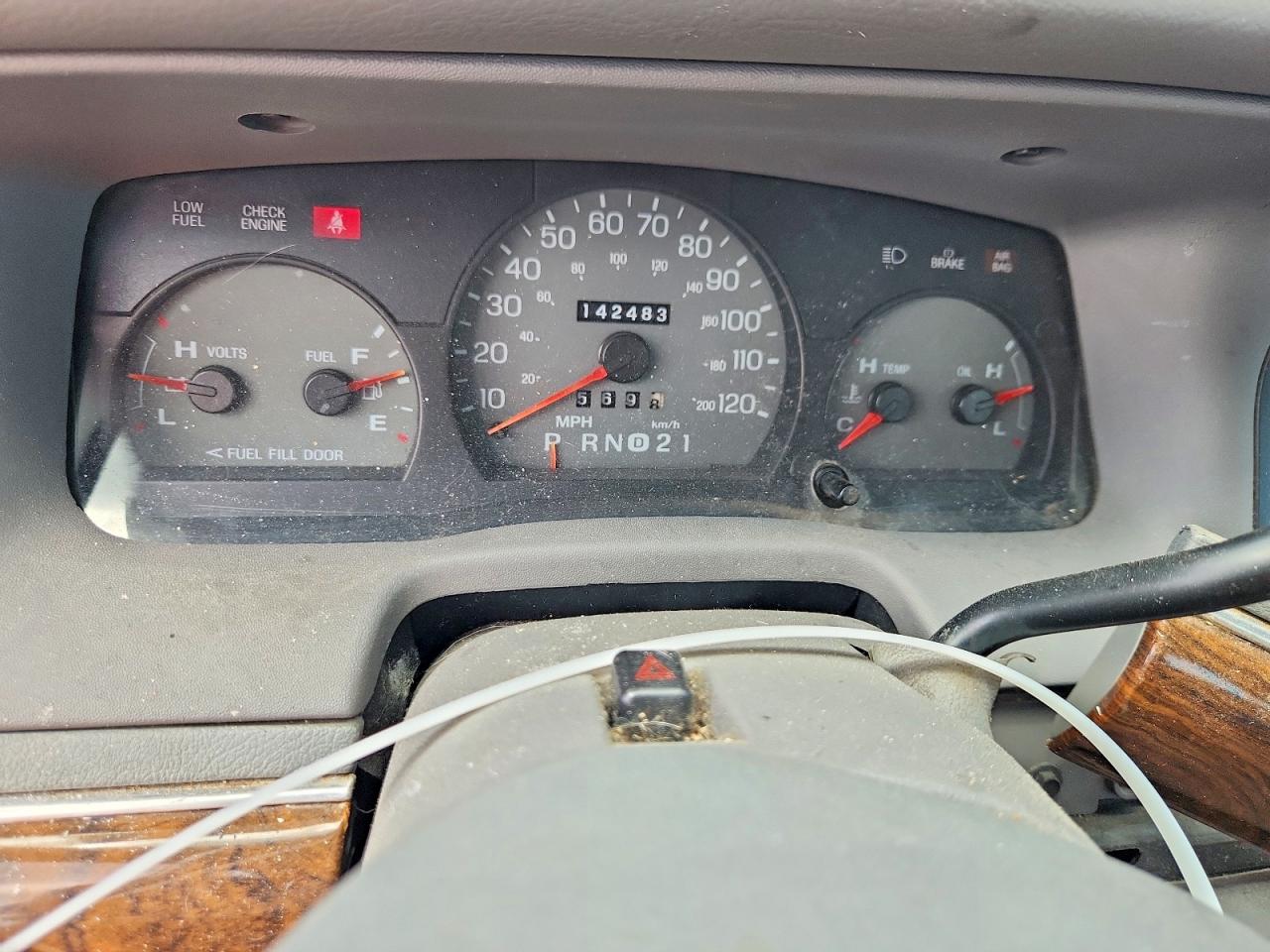 1998 Mercury Grand Marquis Gs Gray vin: 2MEFM74W5WX689905