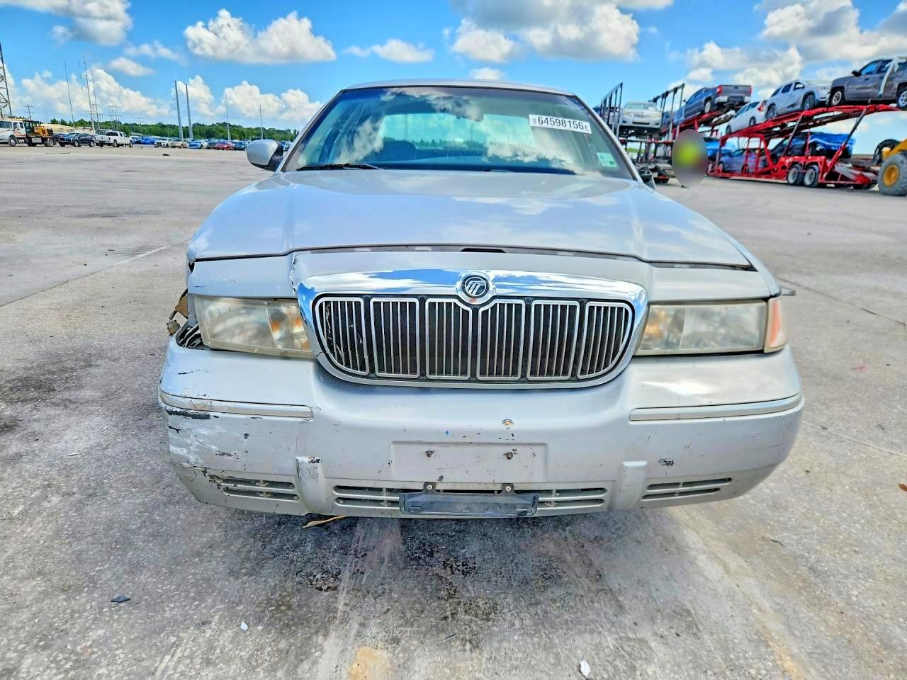 1998 Mercury Grand Marquis Gs Gray vin: 2MEFM74W5WX689905