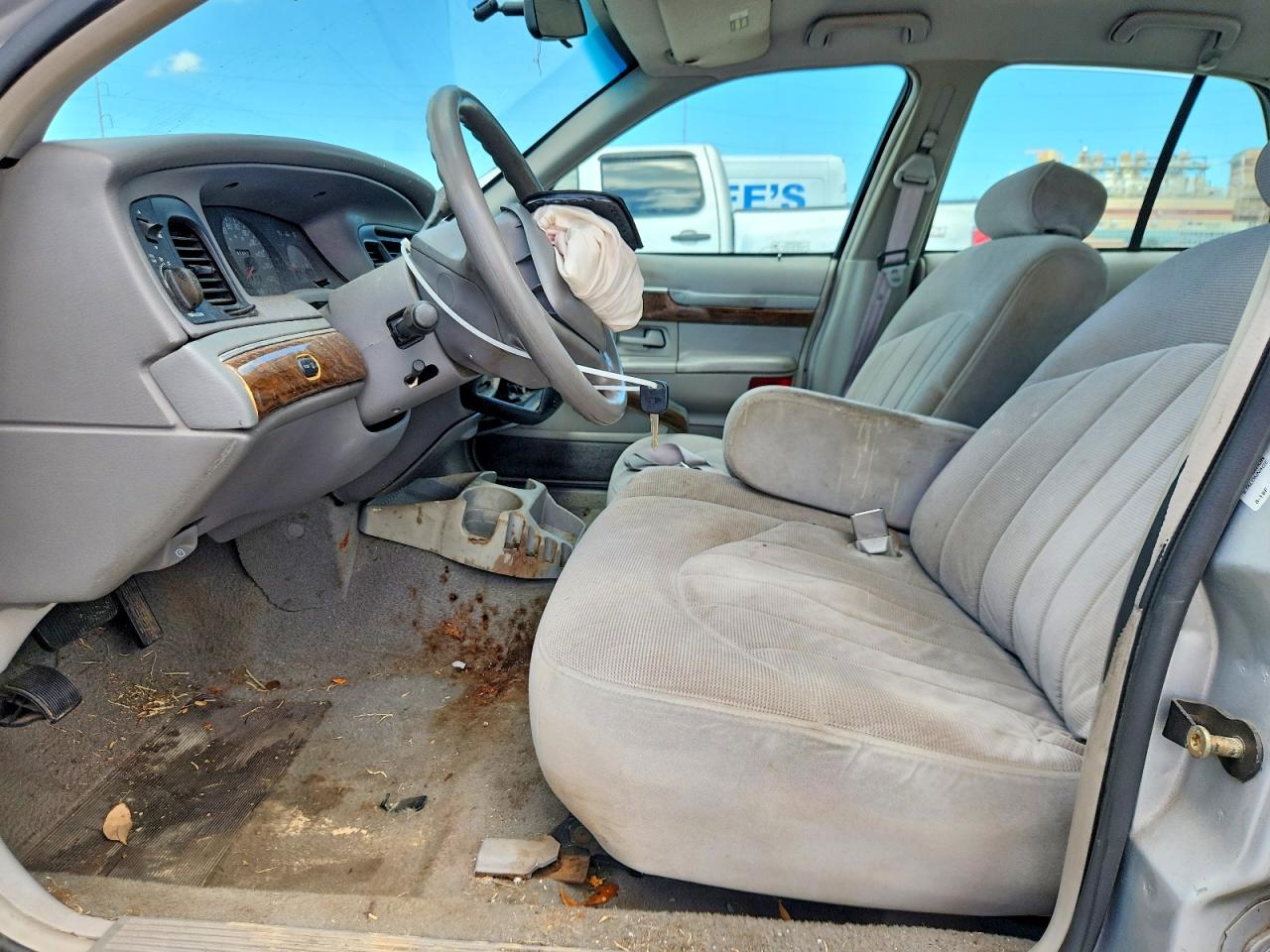 1998 Mercury Grand Marquis Gs Gray vin: 2MEFM74W5WX689905