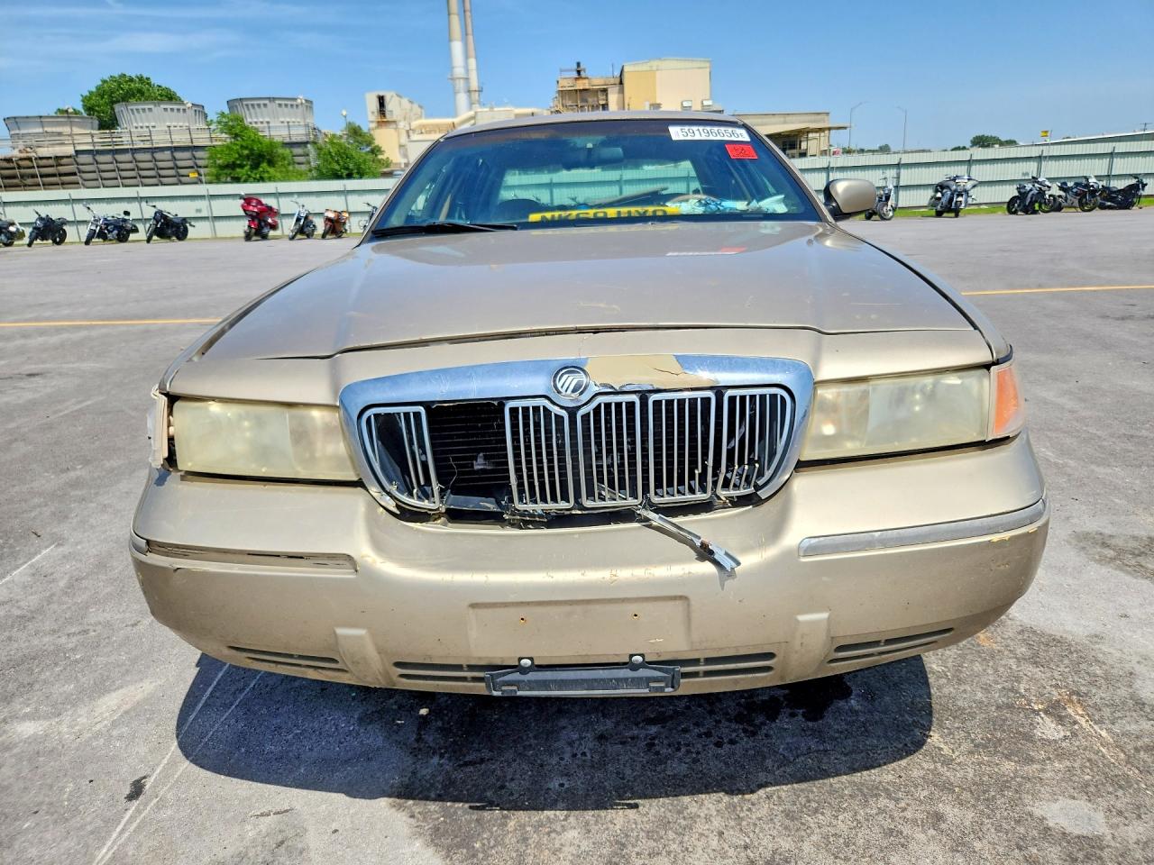 2000 Mercury Grand Marquis Gs Tan vin: 2MEFM74W5YX616939