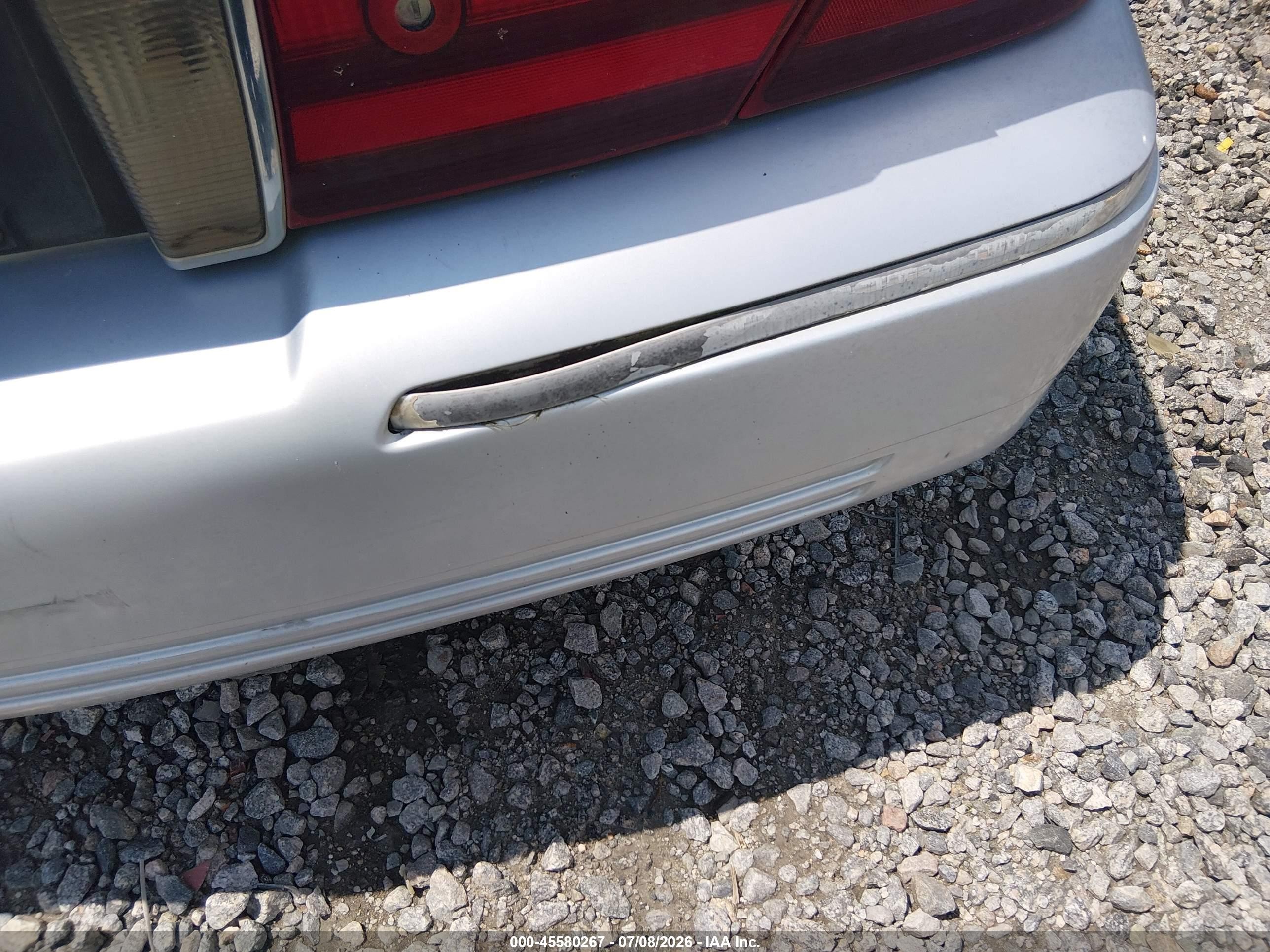 2003 Mercury Grand Marquis Gs Silver vin: 2MEFM74W63X650414