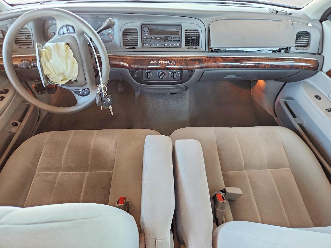 2004 Mercury Grand Marquis Gs Blue vin: 2MEFM74W64X679834