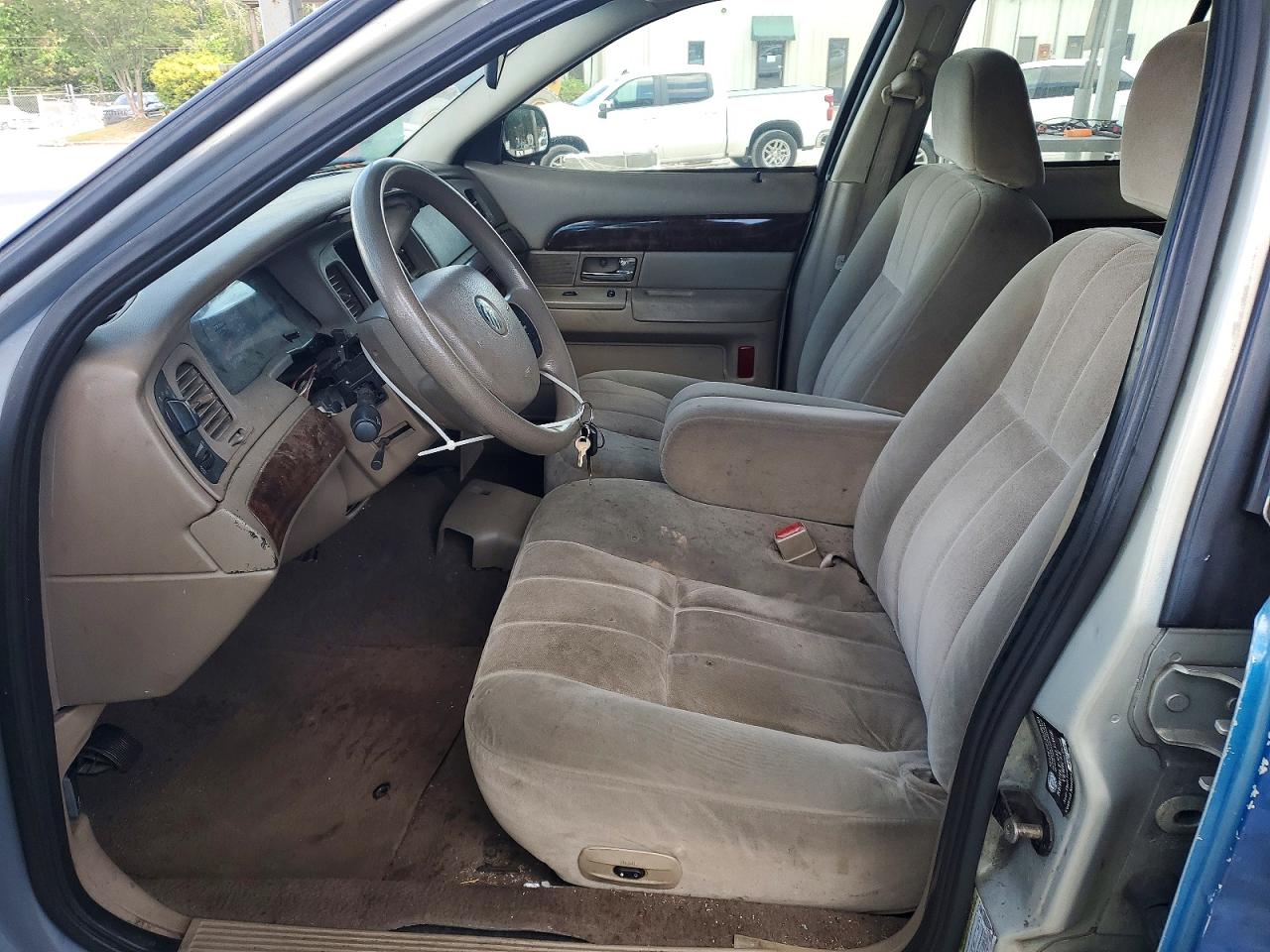 2005 Mercury Grand Marquis Gs Blue vin: 2MEFM74W65X608277