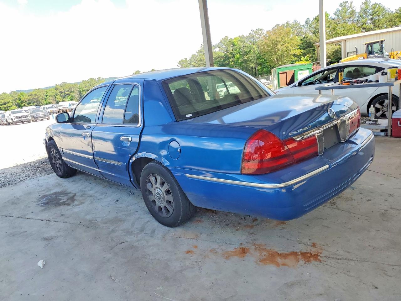 2005 Mercury Grand Marquis Gs Blue vin: 2MEFM74W65X608277