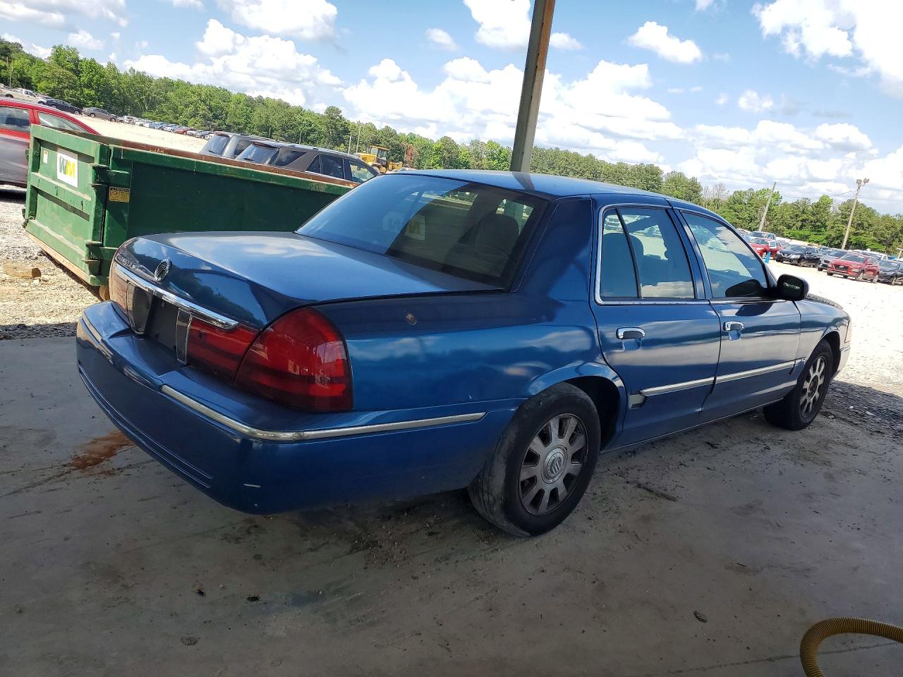 2005 Mercury Grand Marquis Gs Blue vin: 2MEFM74W65X608277