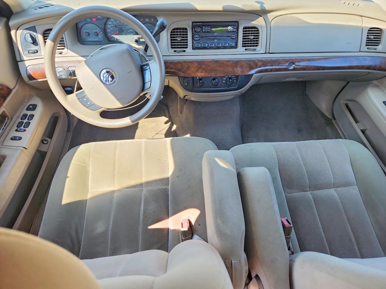 2005 Mercury Grand Marquis Gs Tan vin: 2MEFM74W65X623457