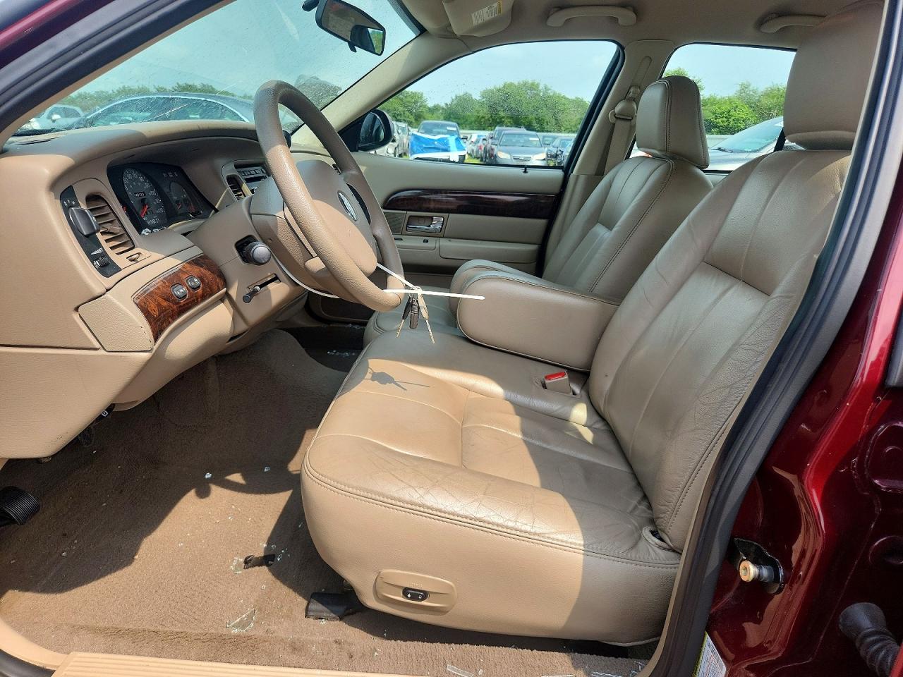 2005 Mercury Grand Marquis Gs Бордовый vin: 2MEFM74W65X634328