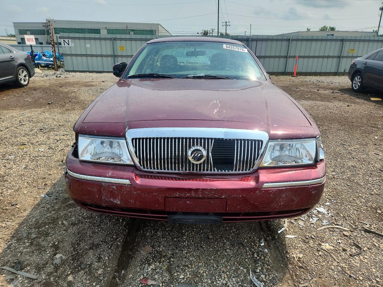 2005 Mercury Grand Marquis Gs Бордовый vin: 2MEFM74W65X634328