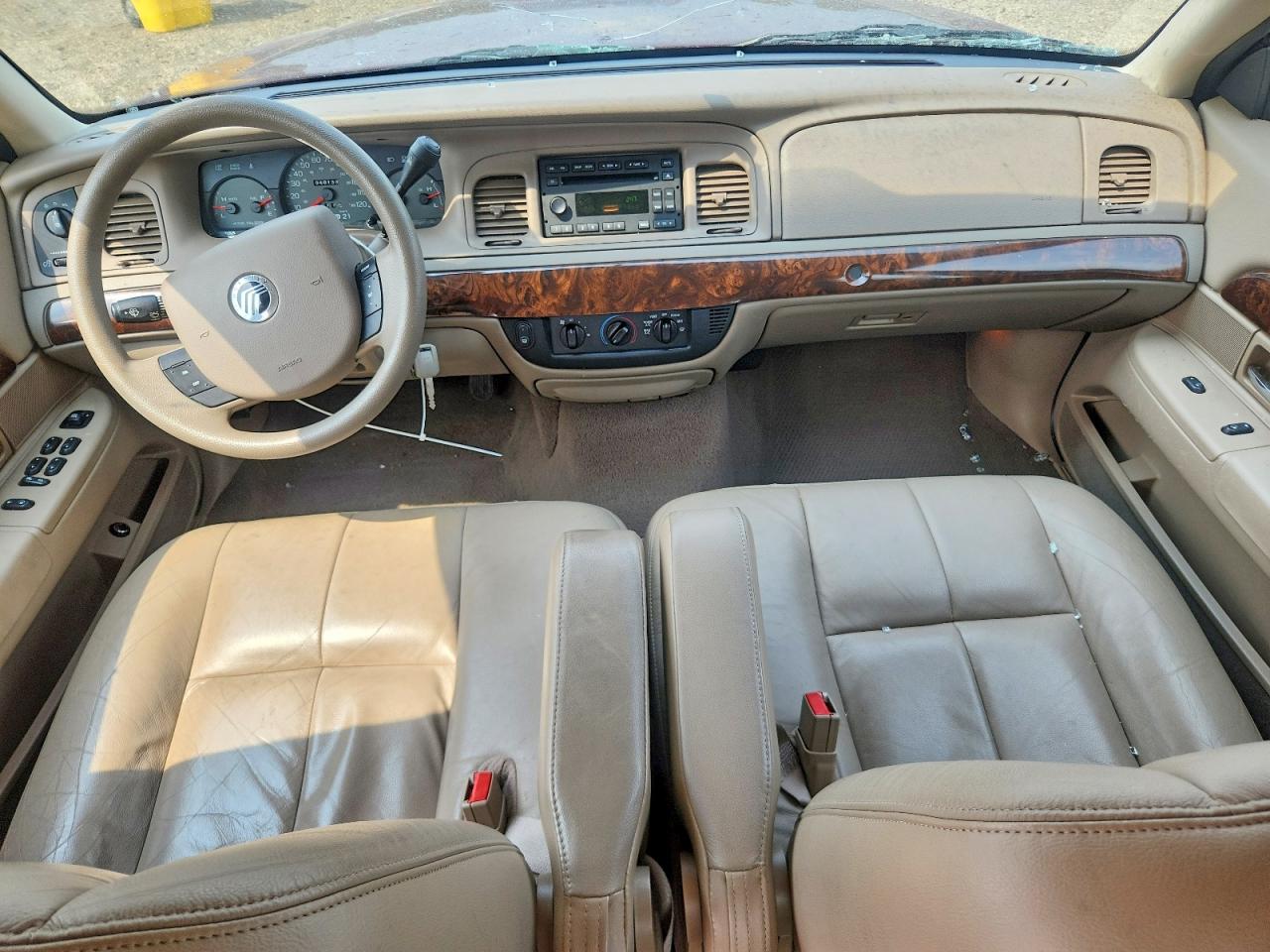 2005 Mercury Grand Marquis Gs Бордовый vin: 2MEFM74W65X634328